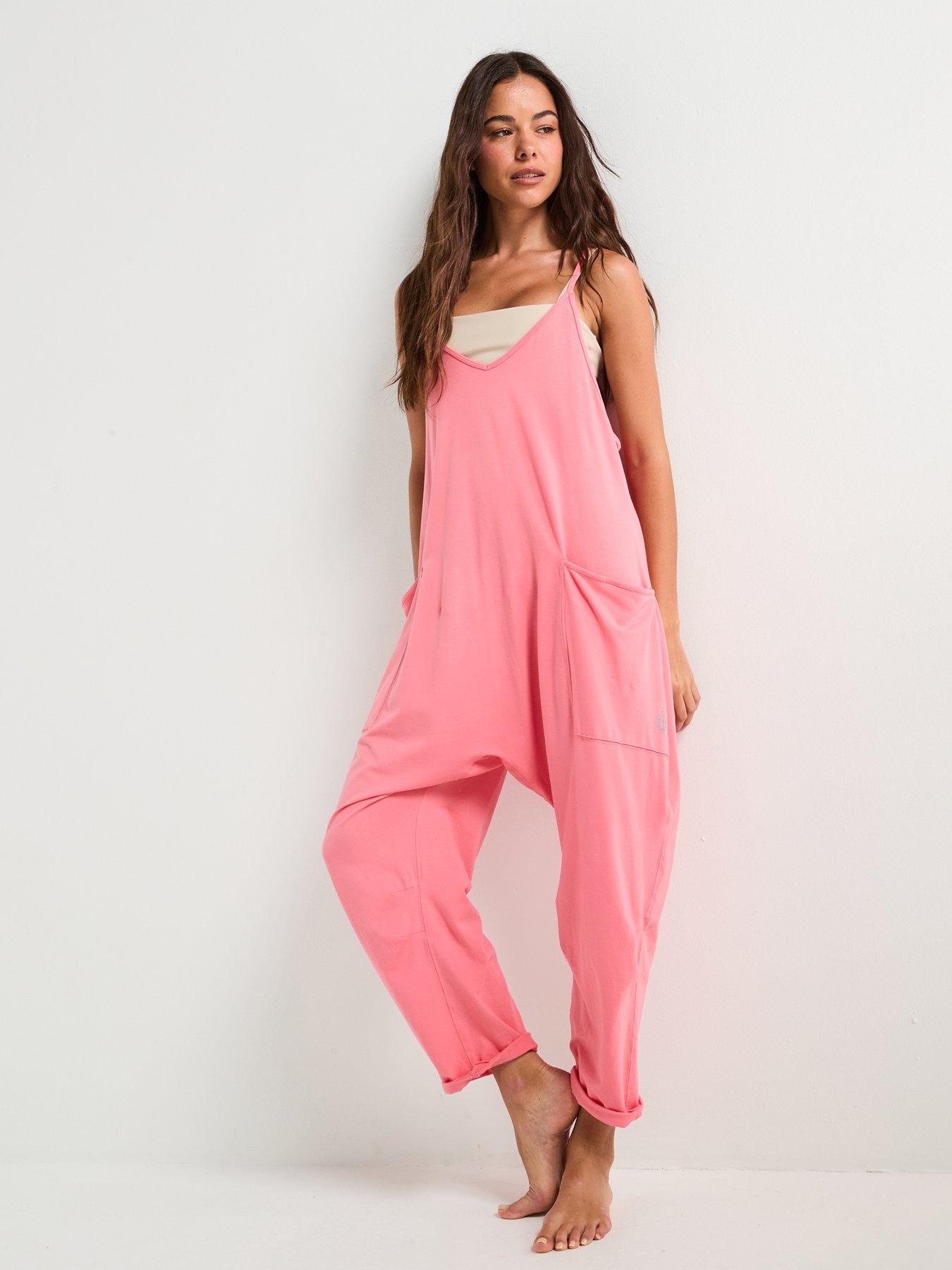 Image 3 of 5 of FP Movement Womens Training Hot Shot All-in-One&nbsp;- Pink