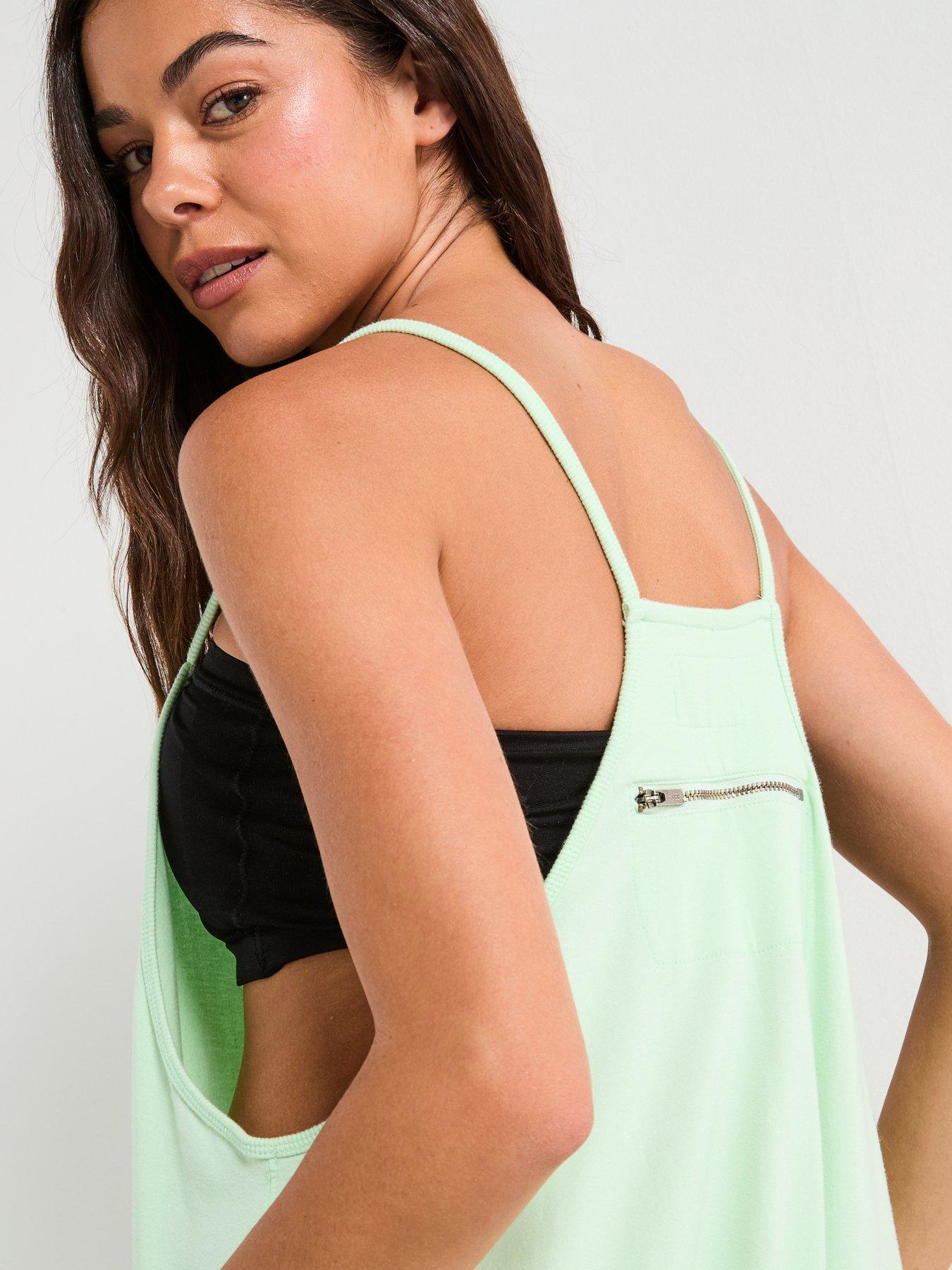 Image 4 of 5 of FP Movement Womens Training Hot Shot All-in-One&nbsp;- Green