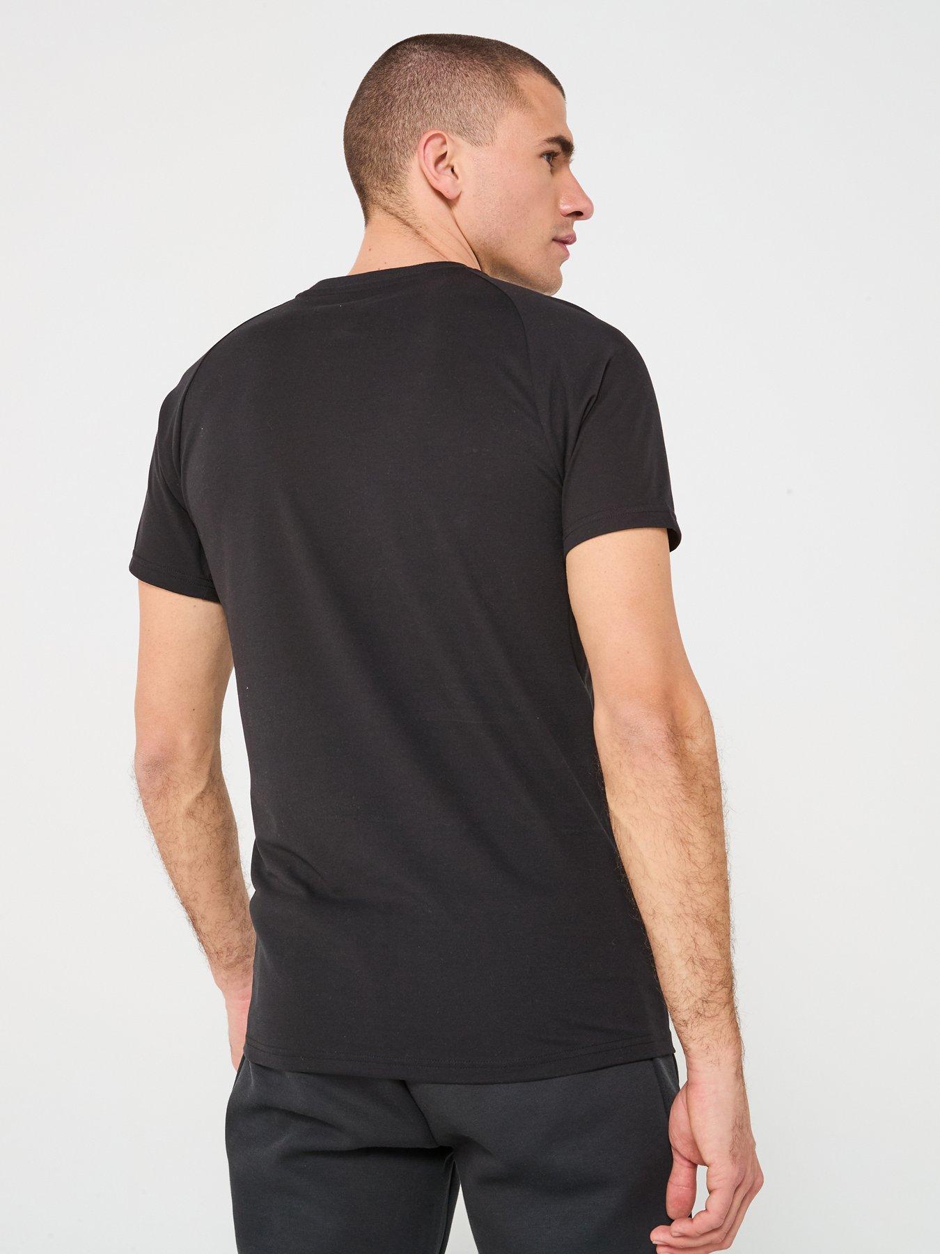  image of puma-mens-evostripe-tee-black