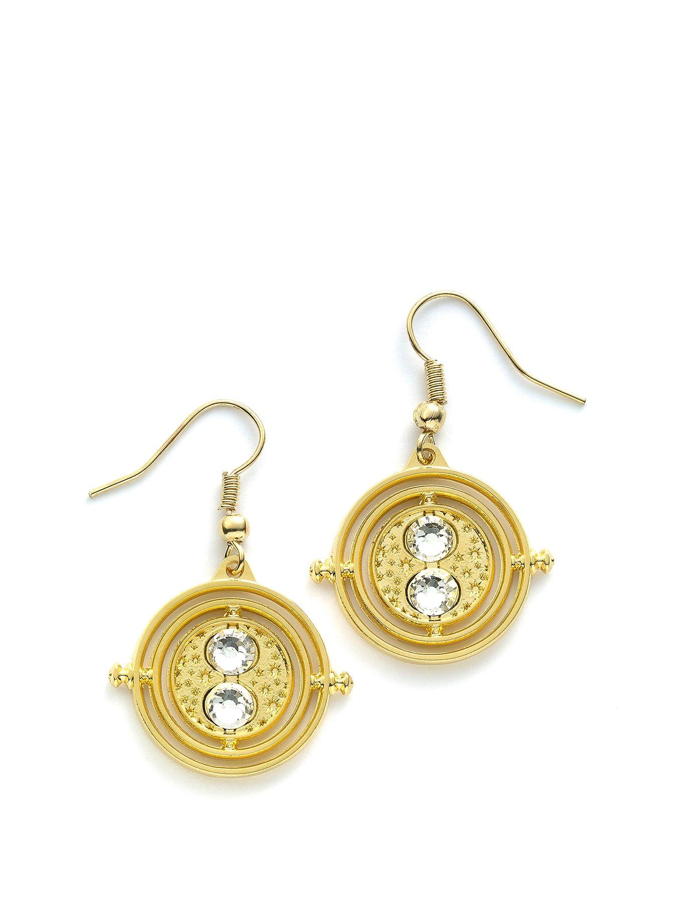  image of harry-potter-time-turner-drop-earrings