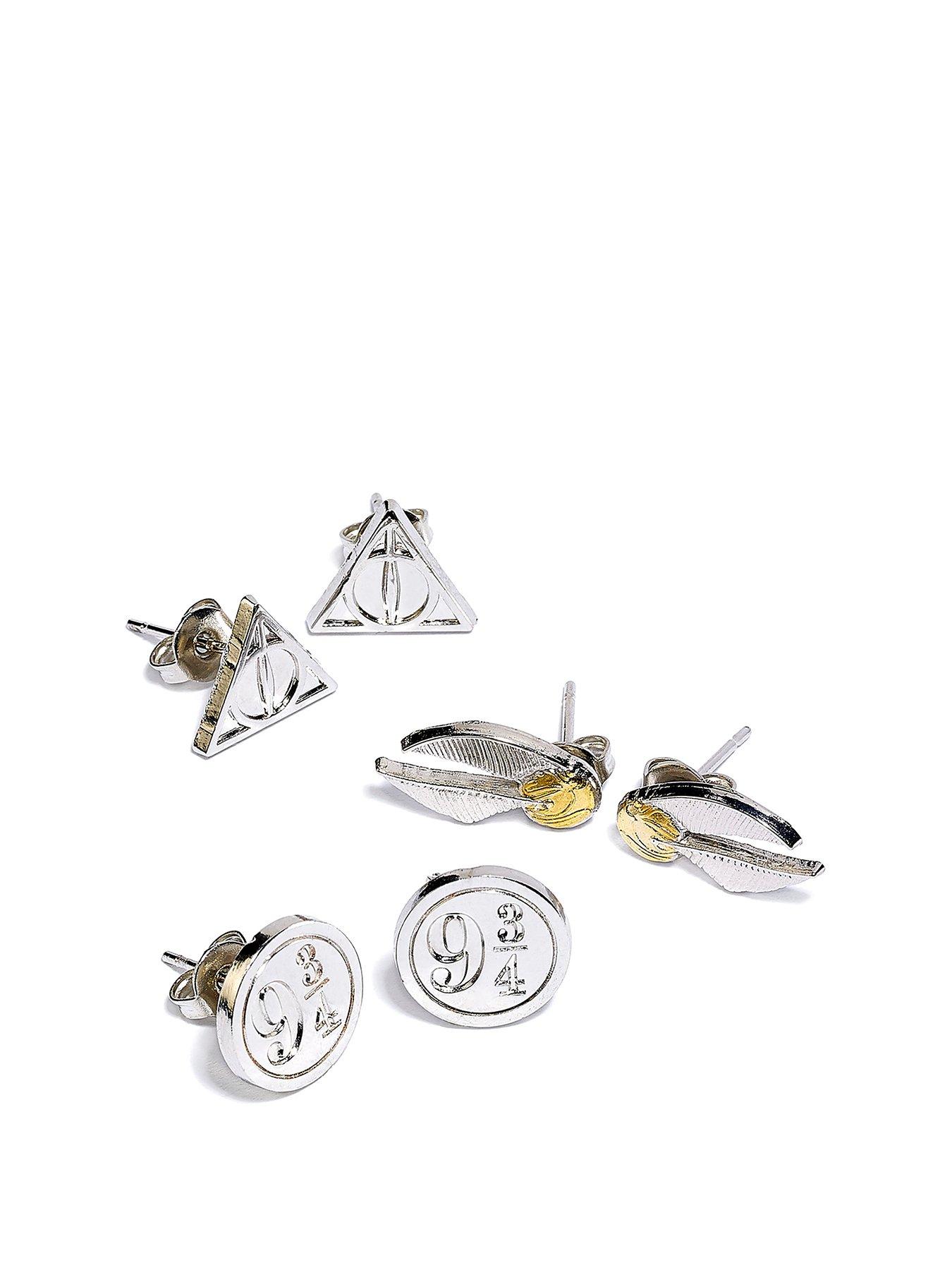 Image 1 of 2 of Harry Potter Stud Earring Set - Set of 3