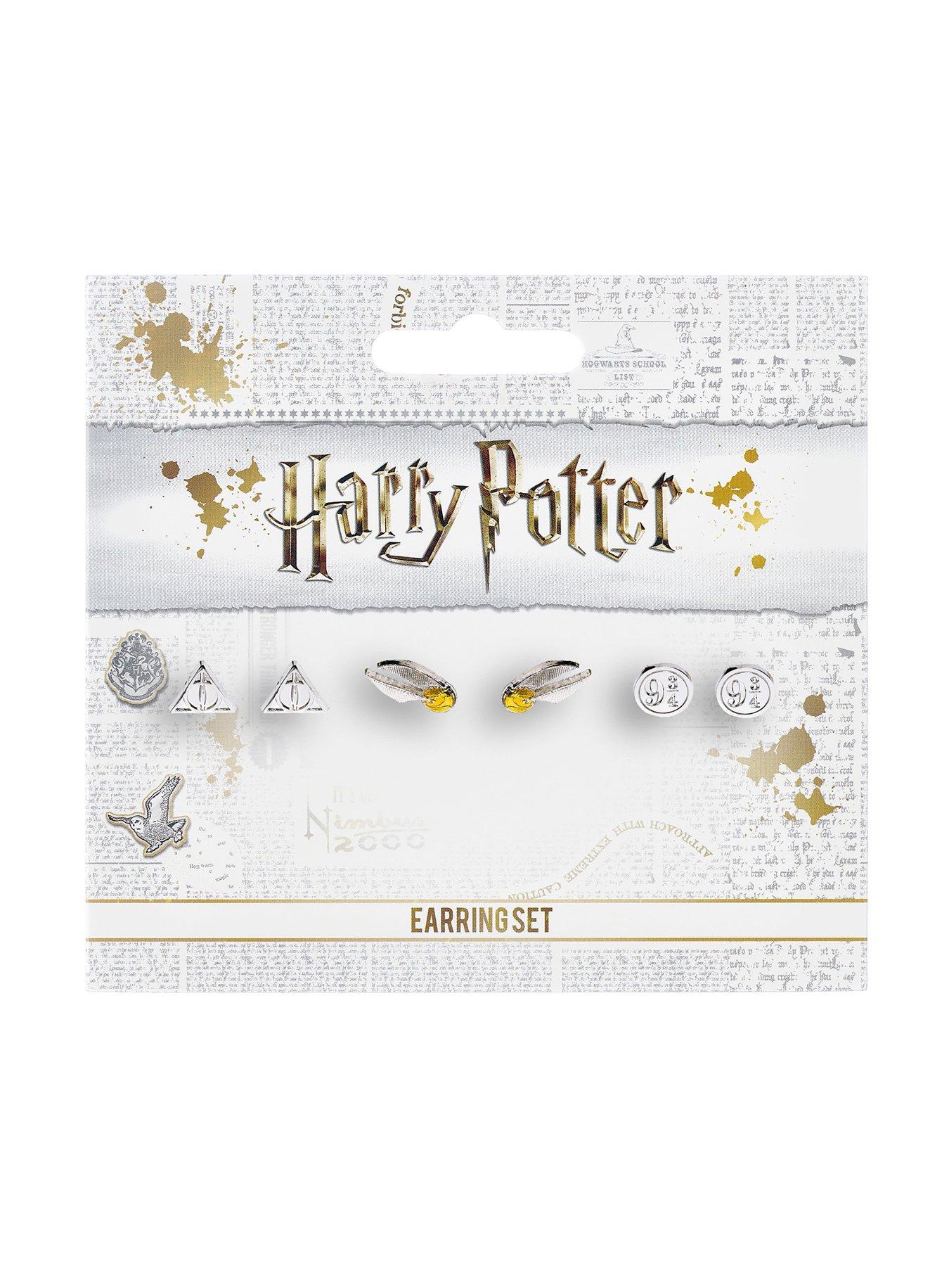  image of harry-potter-stud-earring-set-set-of-3