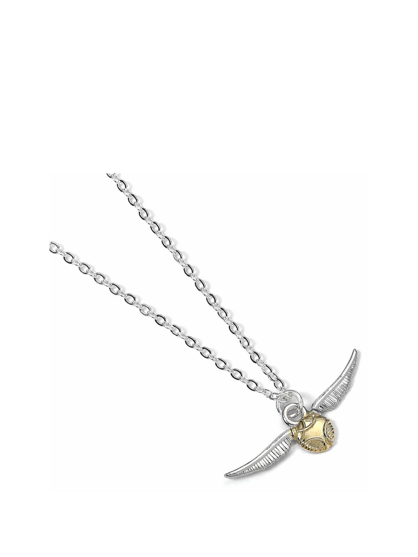  image of harry-potter-golden-snitch-necklace