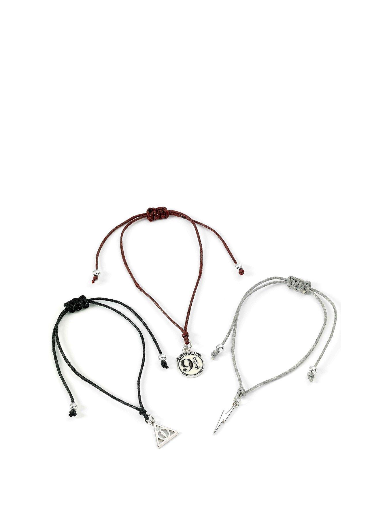 undefined Deathly Hallows Friendship Bracelet Set Multi