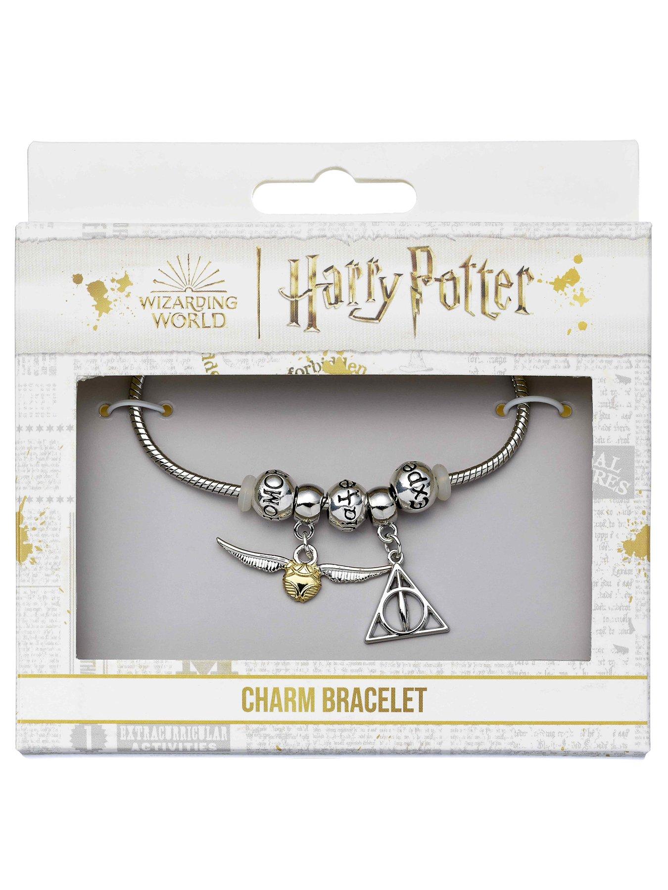 Image 2 of 2 of Harry Potter Charm Bracelet including charms Silver