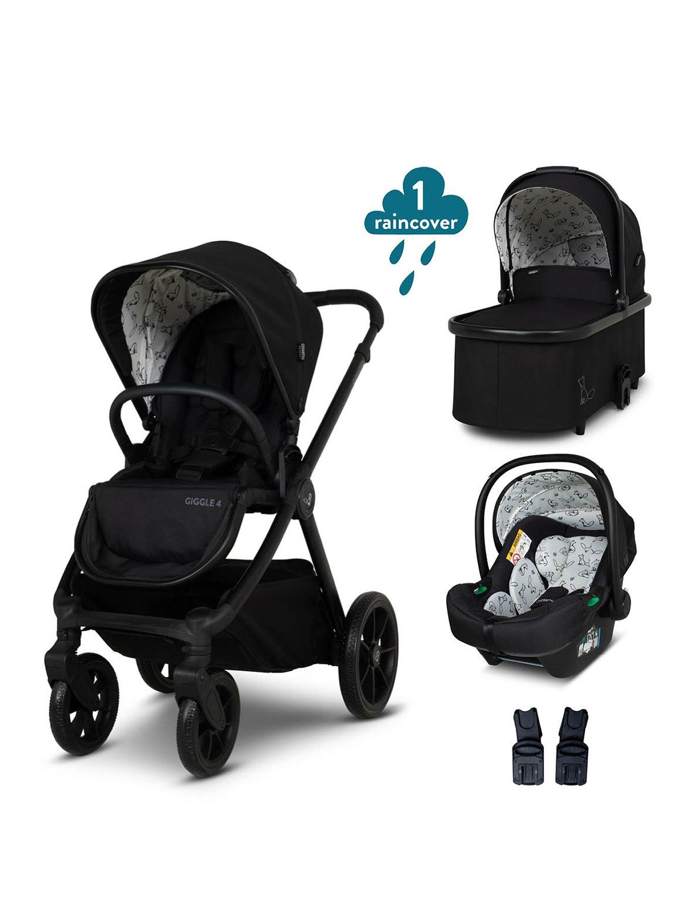 Cosatto Giggle 4 Travel System Bundle with Car Seat - Foxed