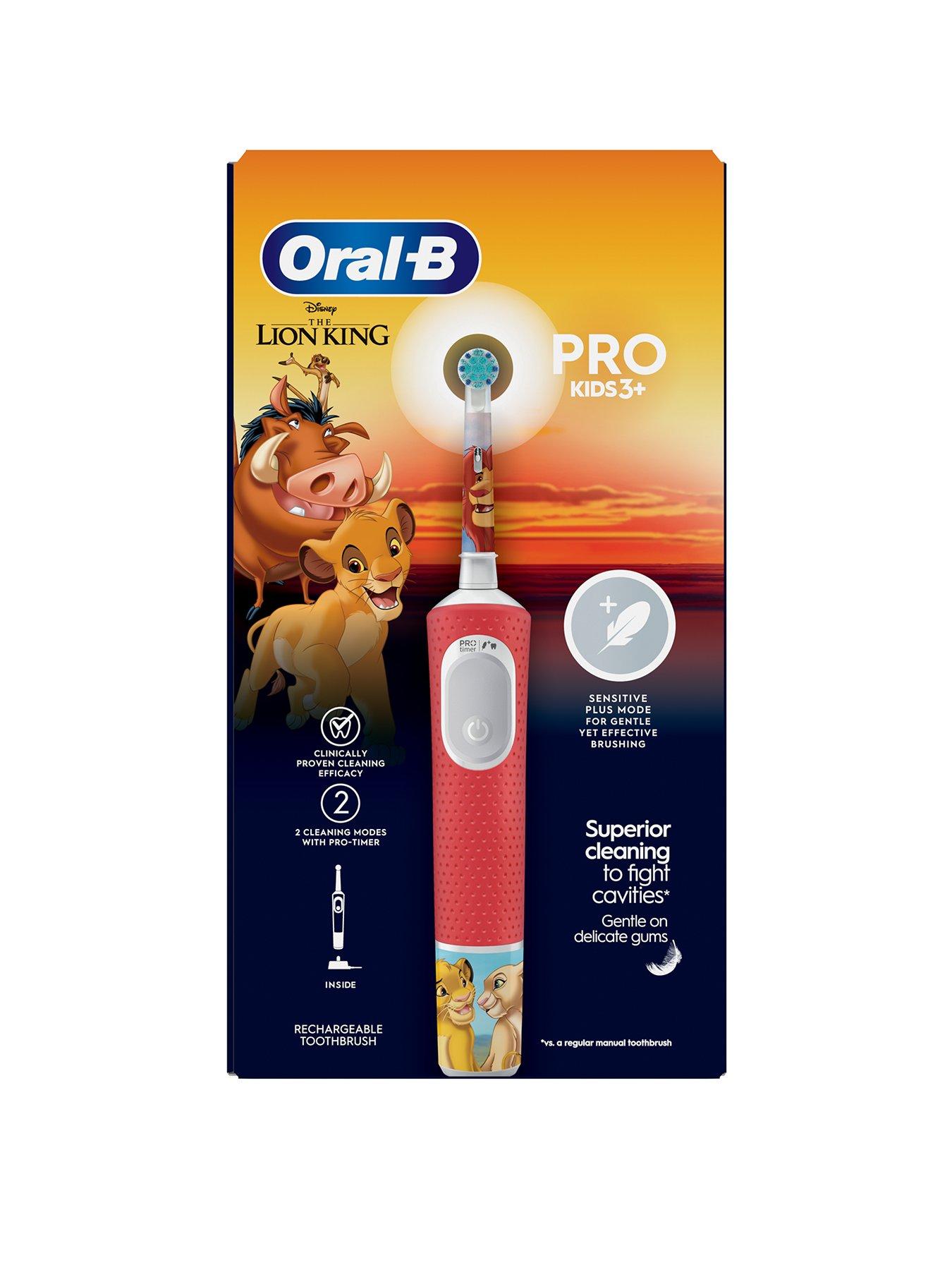 Oral-B Pro Kids Lion King Electric Toothbrush Designed By Braun
