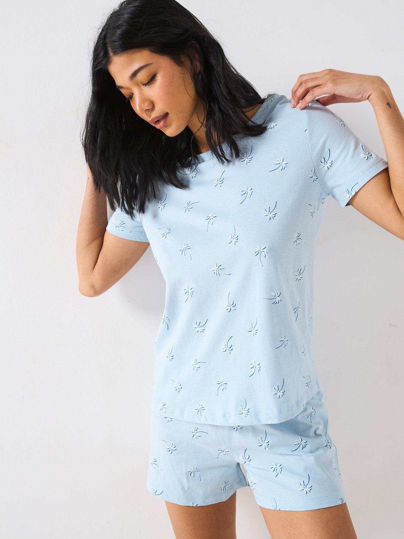  image of everyday-palm-print-short-set