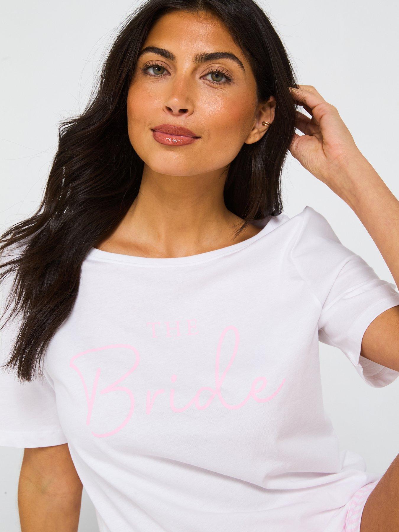  image of everyday-bride-short-sleeve-short-pyjama-set-cream