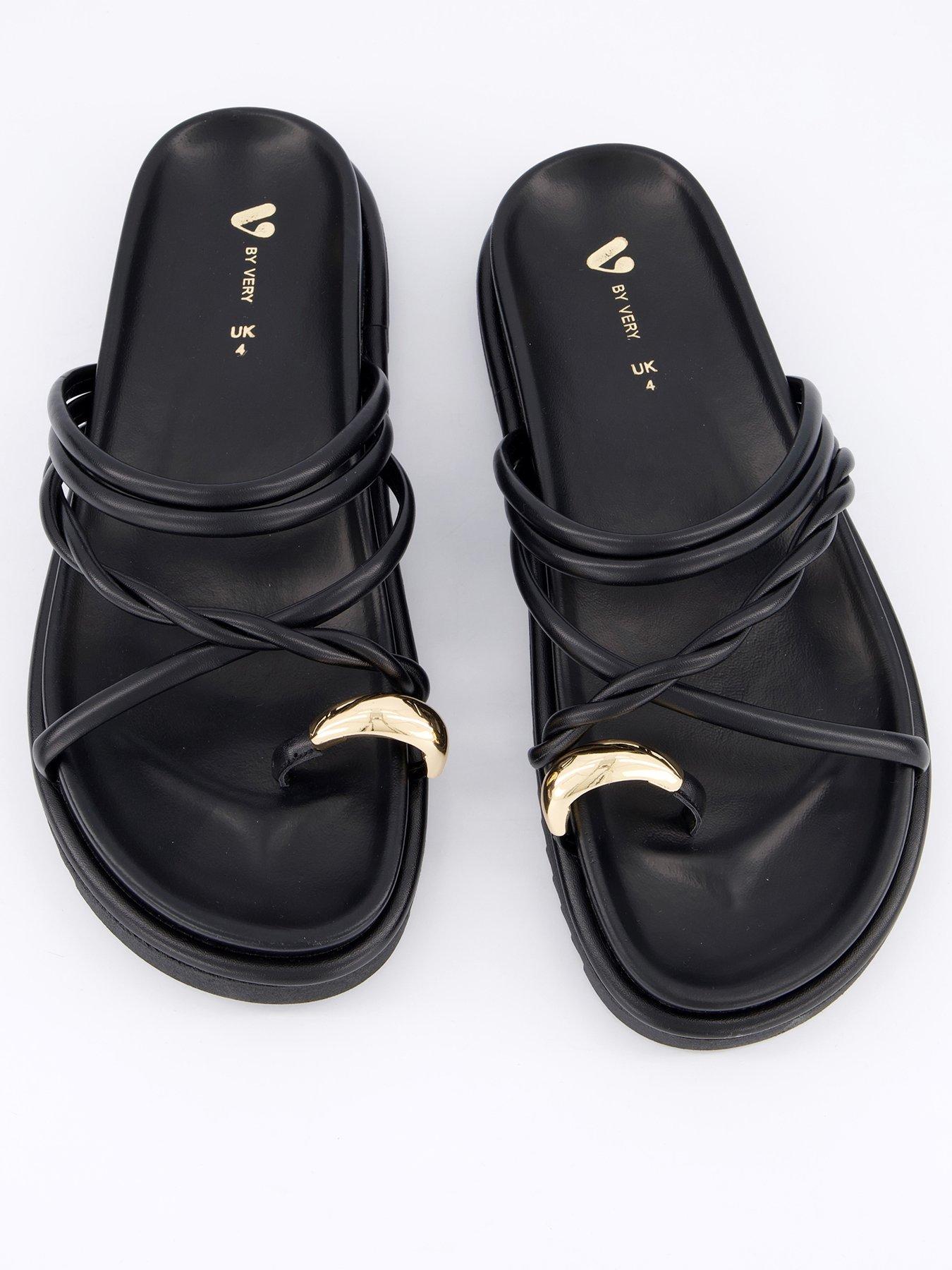 v-by-very-chunky-strappy-flat-sandal-with-metal-embellishment-black