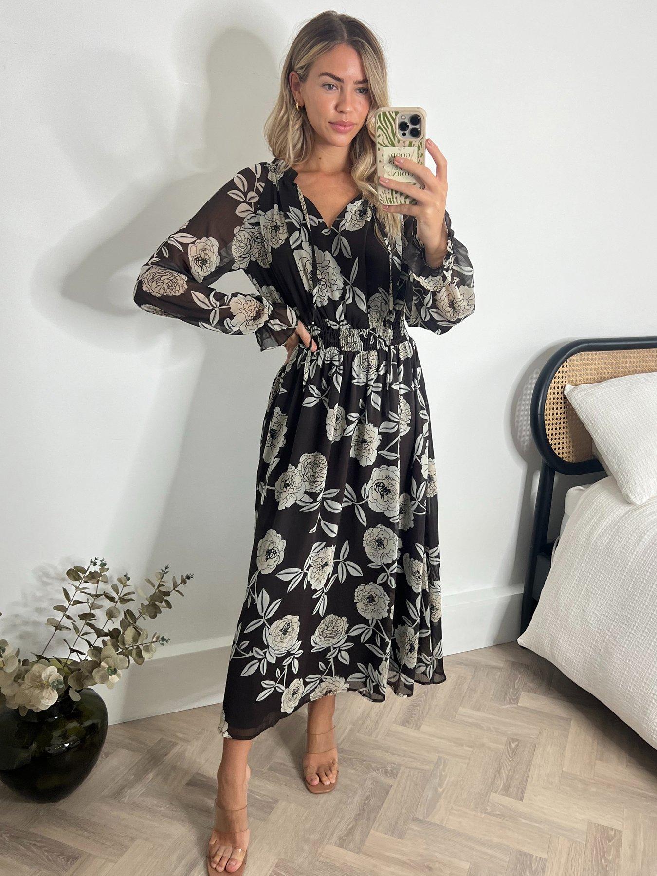 undefined Gwen Dress - Brown