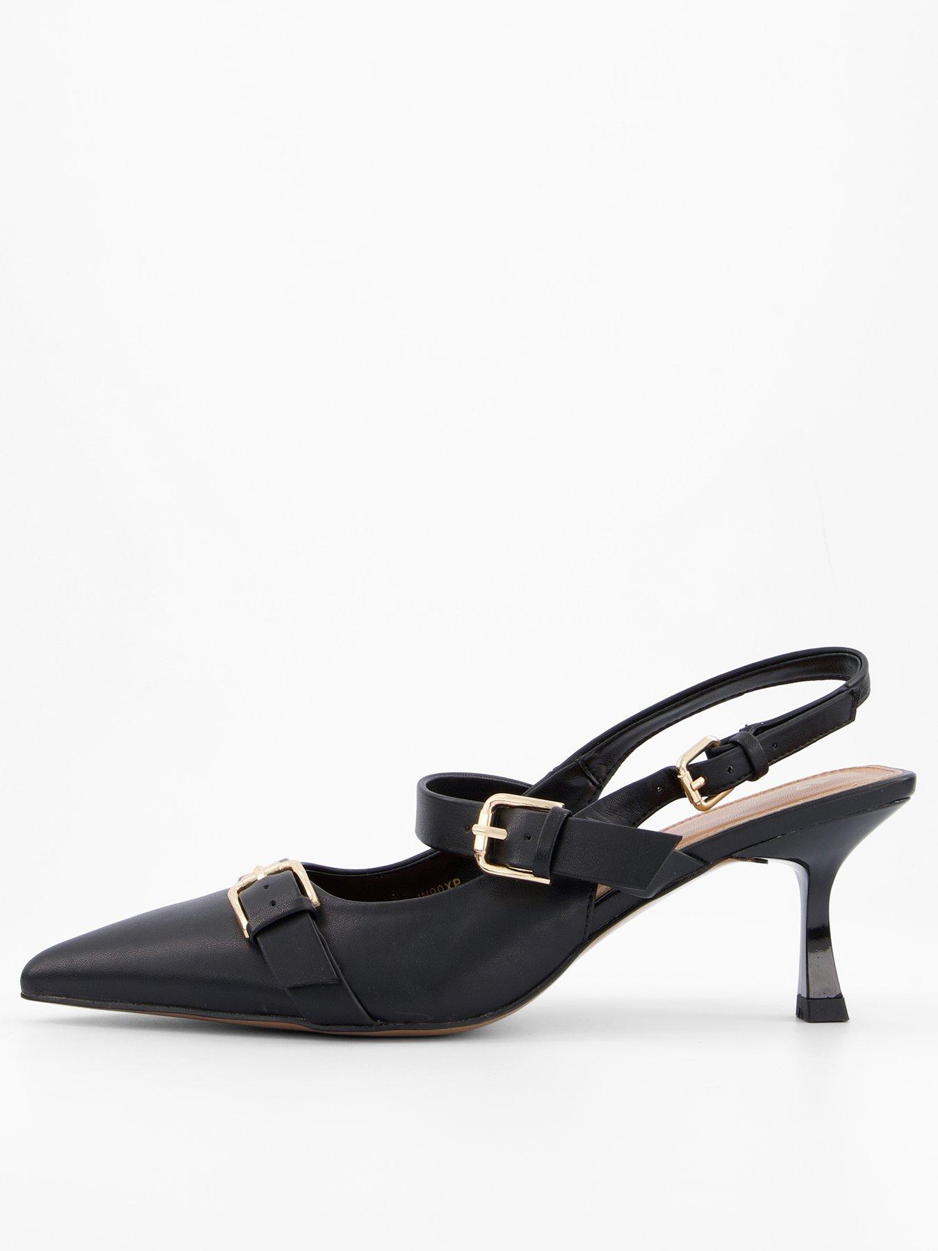 front image of v-by-very-sling-back-heel-with-buckles-shoe