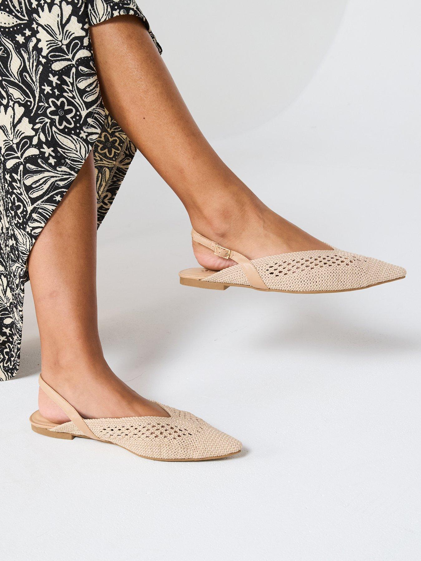 v-by-very-crochet-pointed-sling-back-ballerina-natural