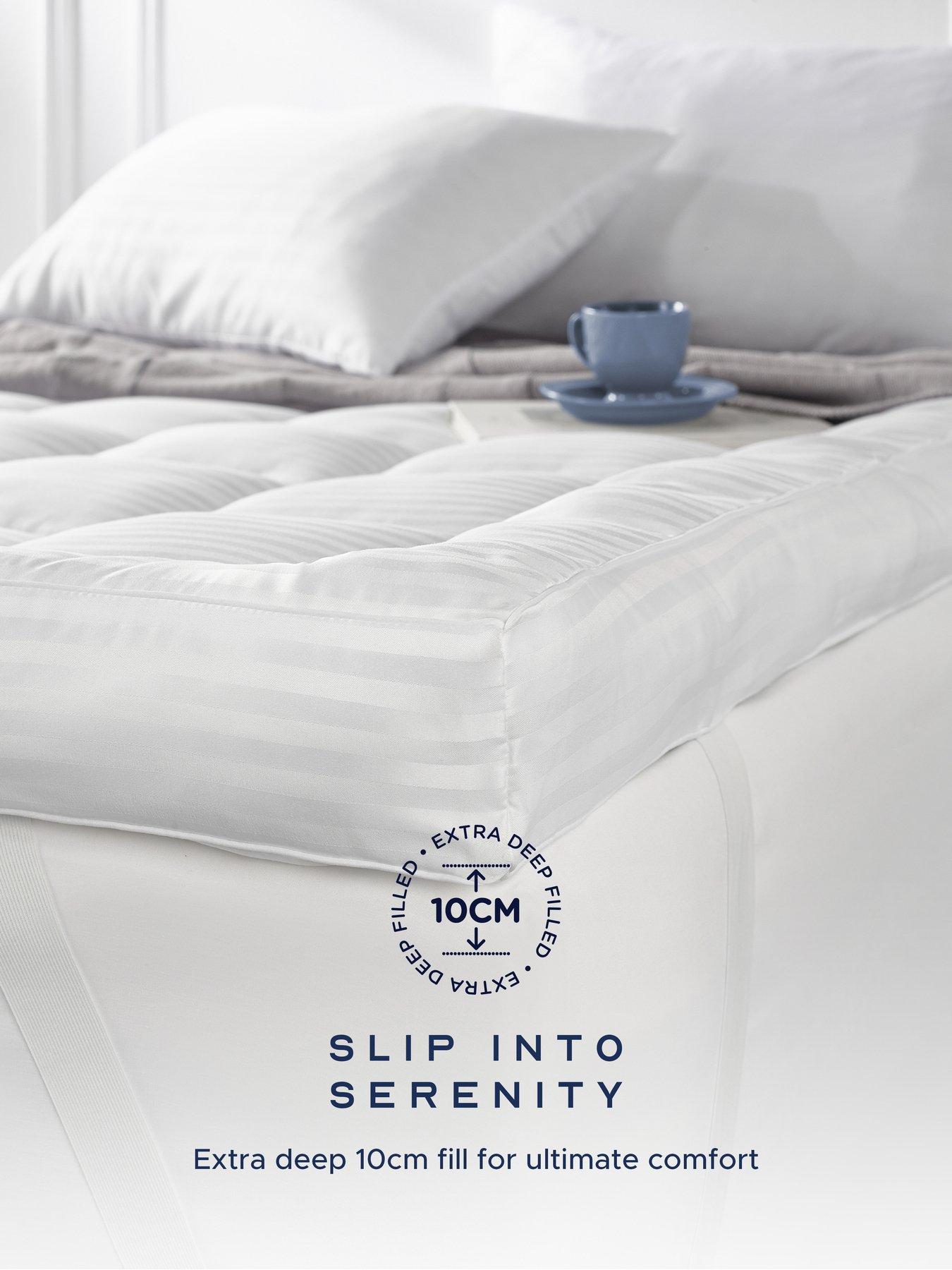 Image 3 of 8 of Snuggledown of Norway Snuggledown Luxury Deep Fill 10cm Woven Mattress Topper