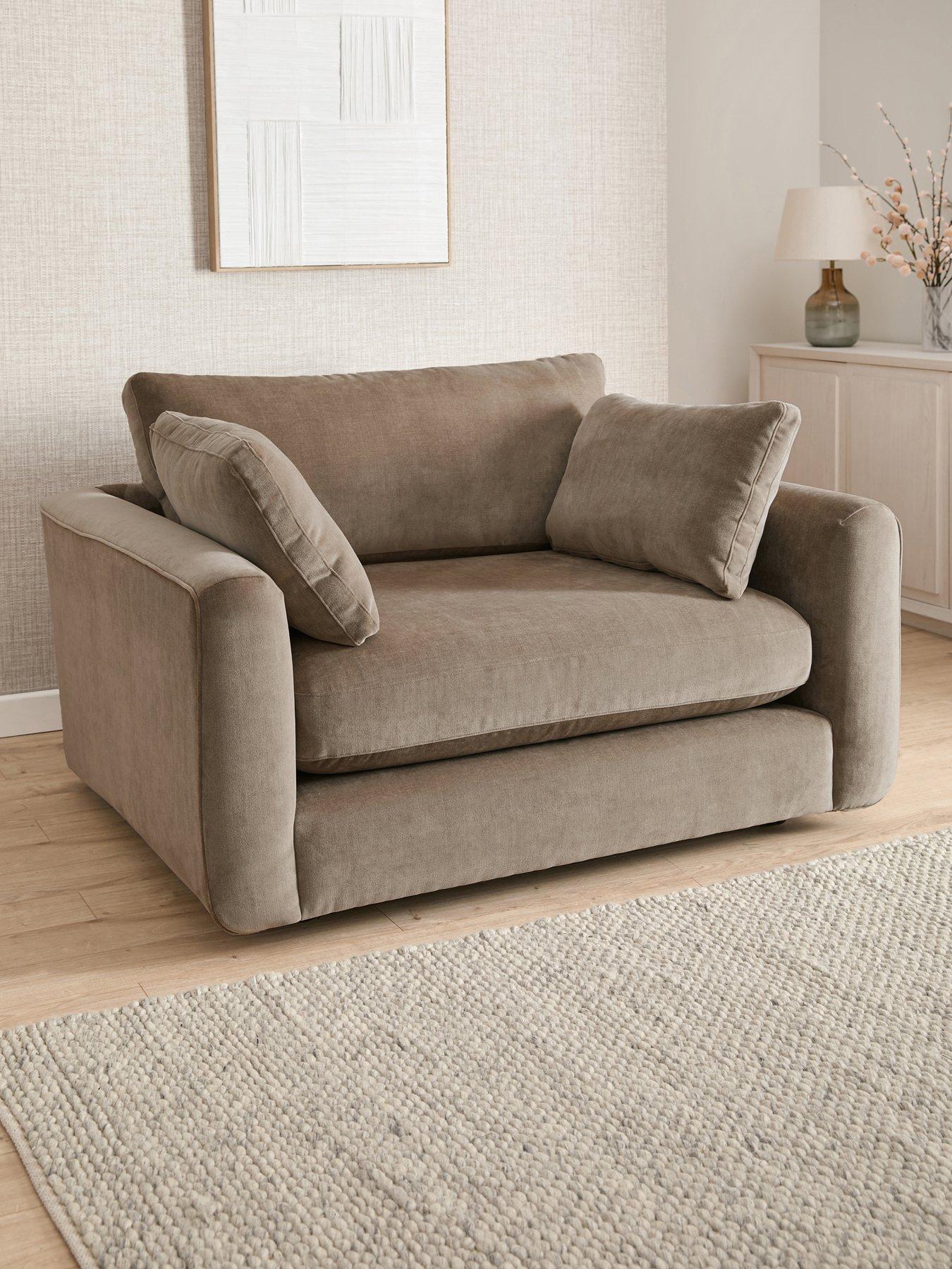 undefined Monte Carlo Fabric Snuggle Chair - Made to order in the UK