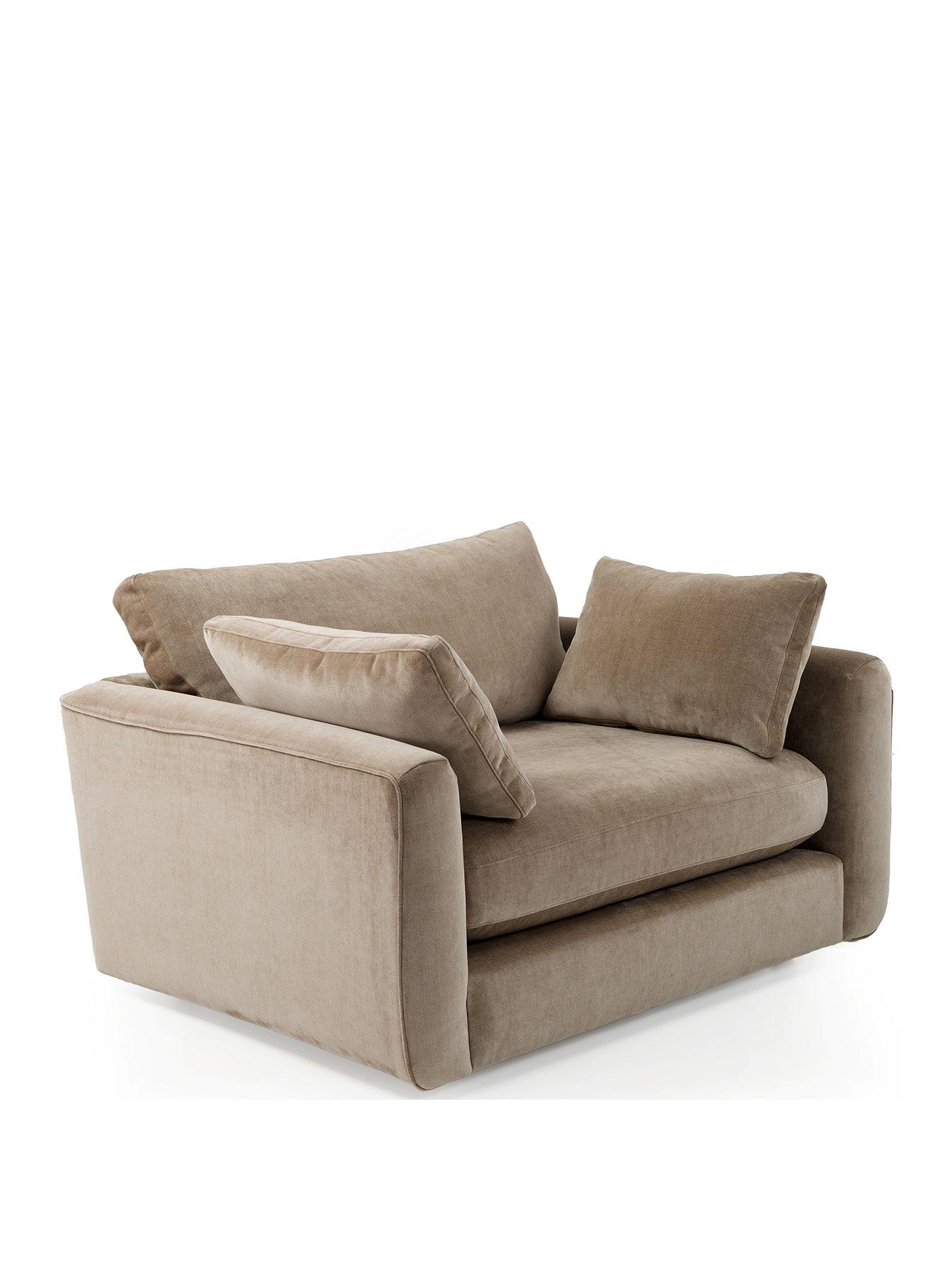 Image 3 of 7 of Very Home Monte Carlo Fabric Snuggle&nbsp;Chair&nbsp;- Made to order in the UK