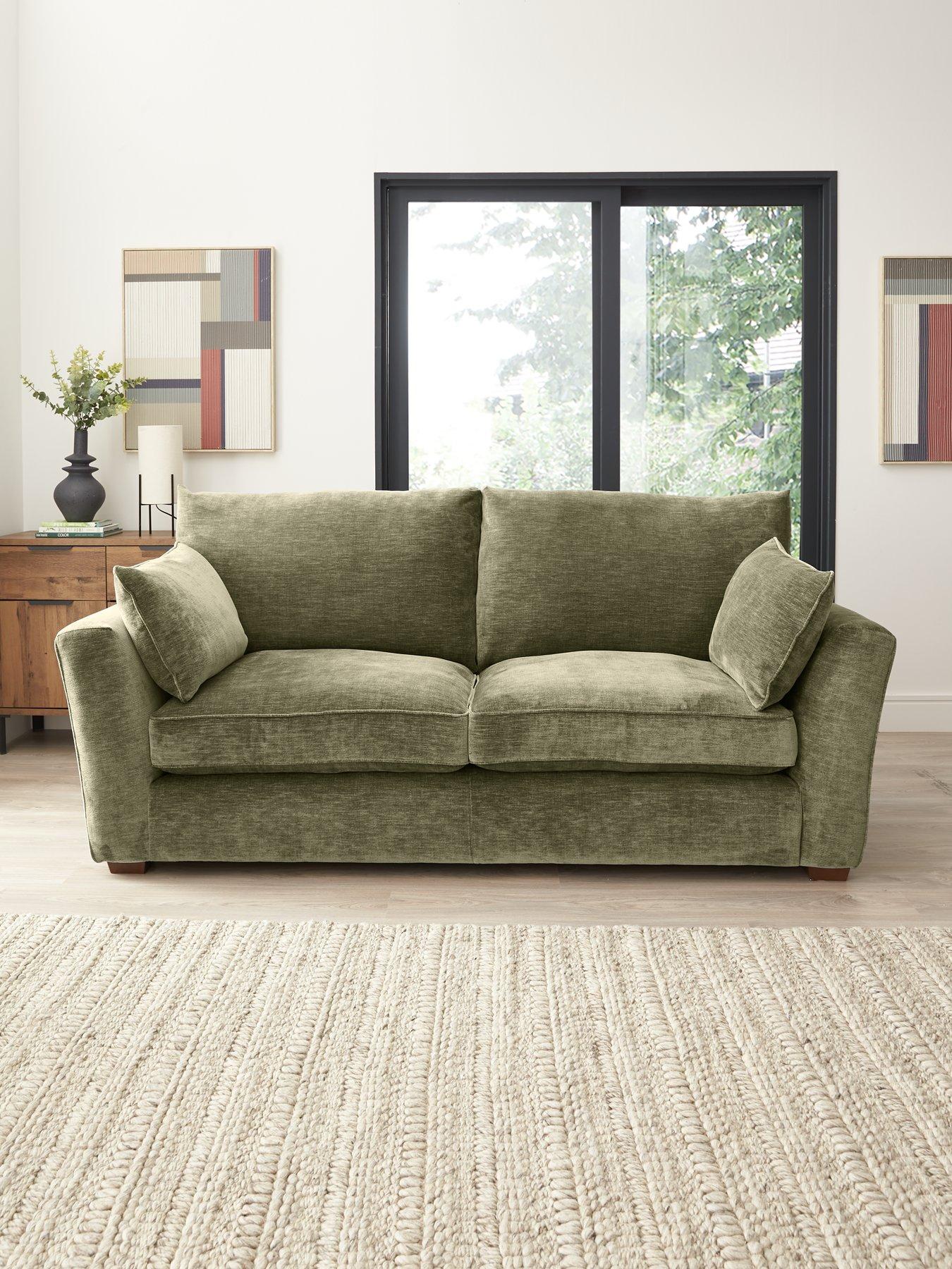 Very Home Strata 3 Seater Fabric Sofa - Made to order in the UK