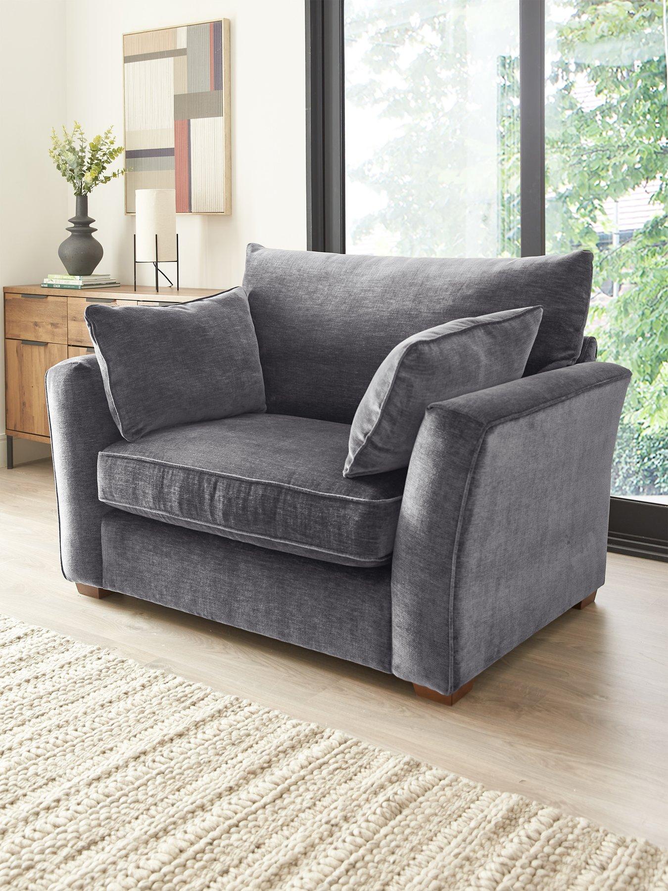 very-home-strata-fabric-love-chair