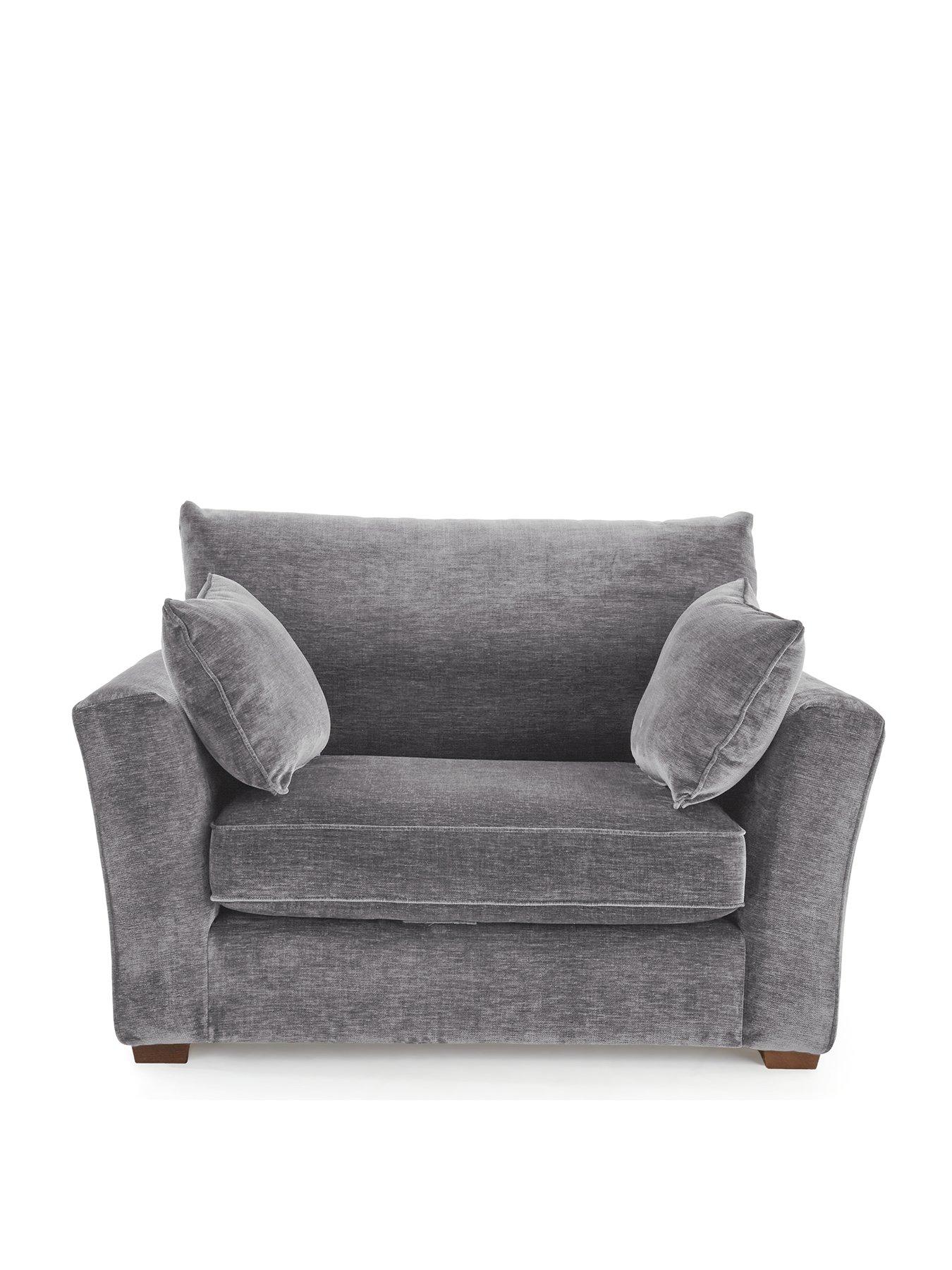 Image 2 of 7 of Very Home Strata Fabric Snuggle&nbsp;Chair&nbsp;- Made to order in the UK
