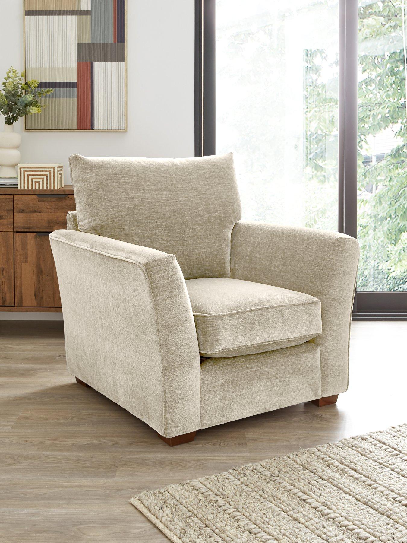 undefined Strata Fabric Armchair - Made to order in the UK