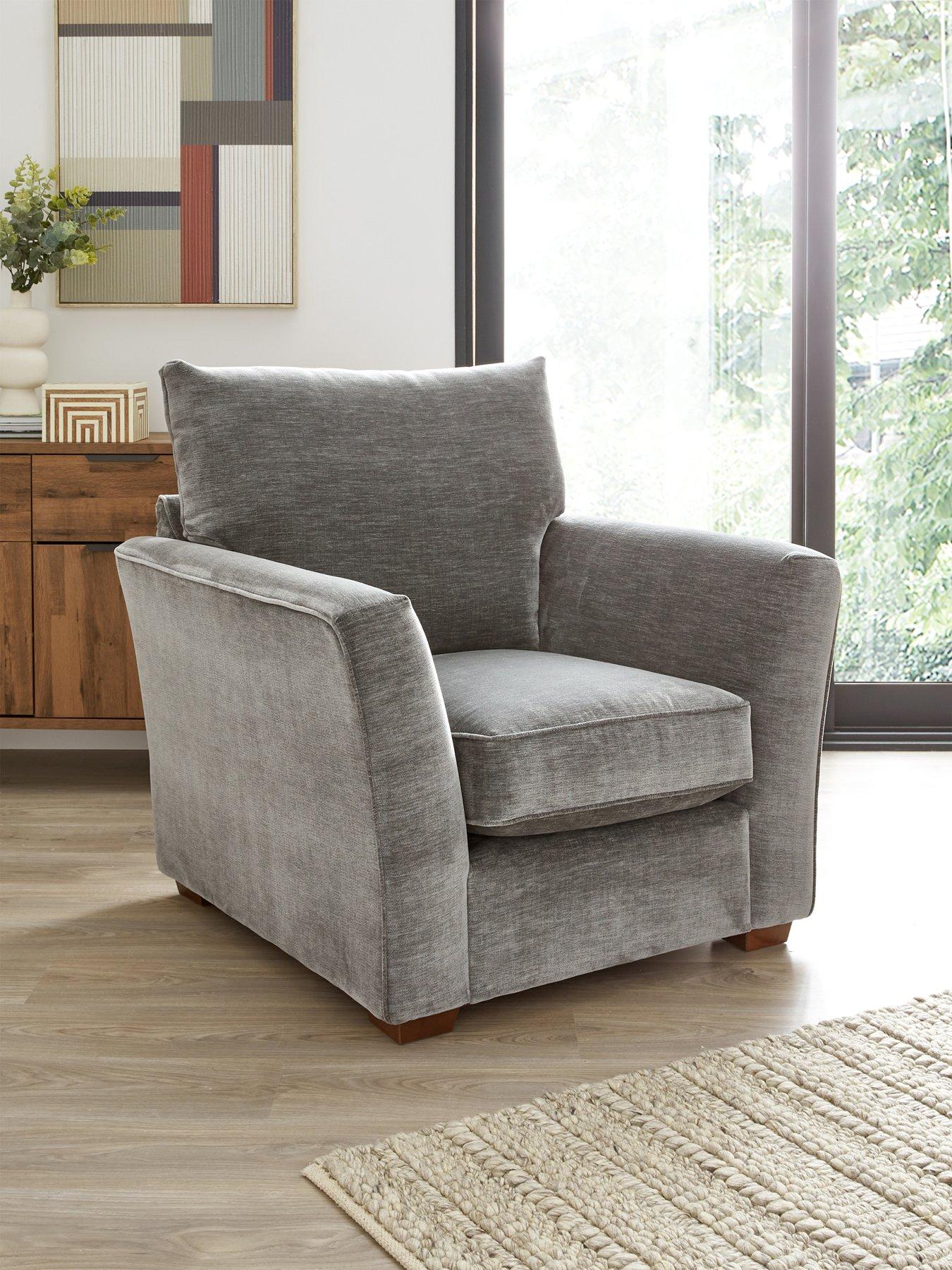 Image 1 of 7 of Very Home Strata Fabric Armchair&nbsp;- Made to order in the UK