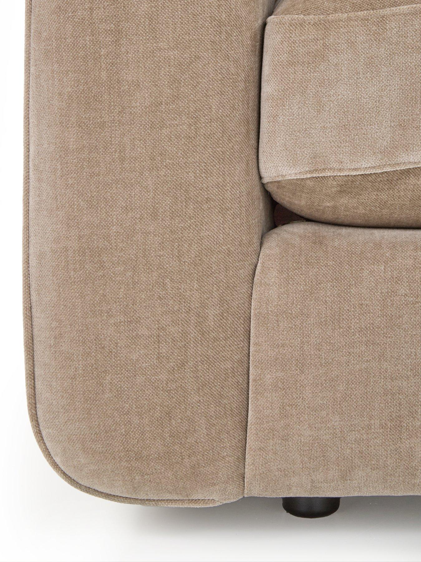 image of very-home-monte-carlo-3-seater-fabric-sofa