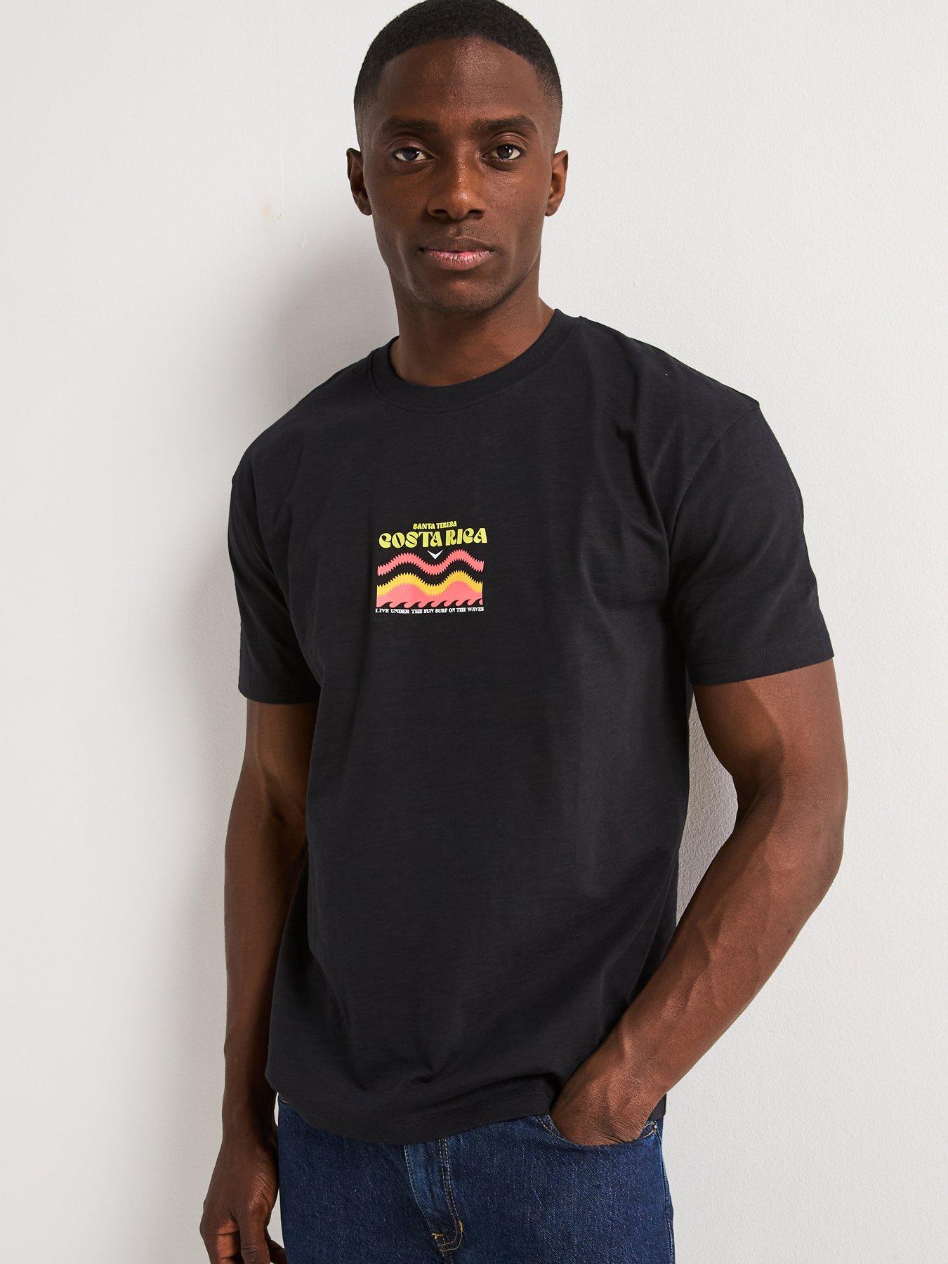 very-man-relaxed-fit-costa-rica-back-print-t-shirt-black