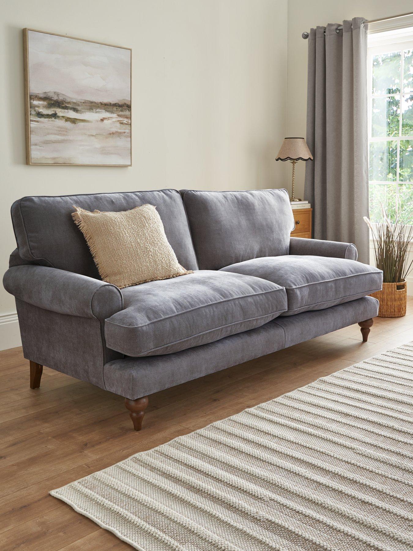 front image of very-home-kendal-4-seater-fabric-sofa