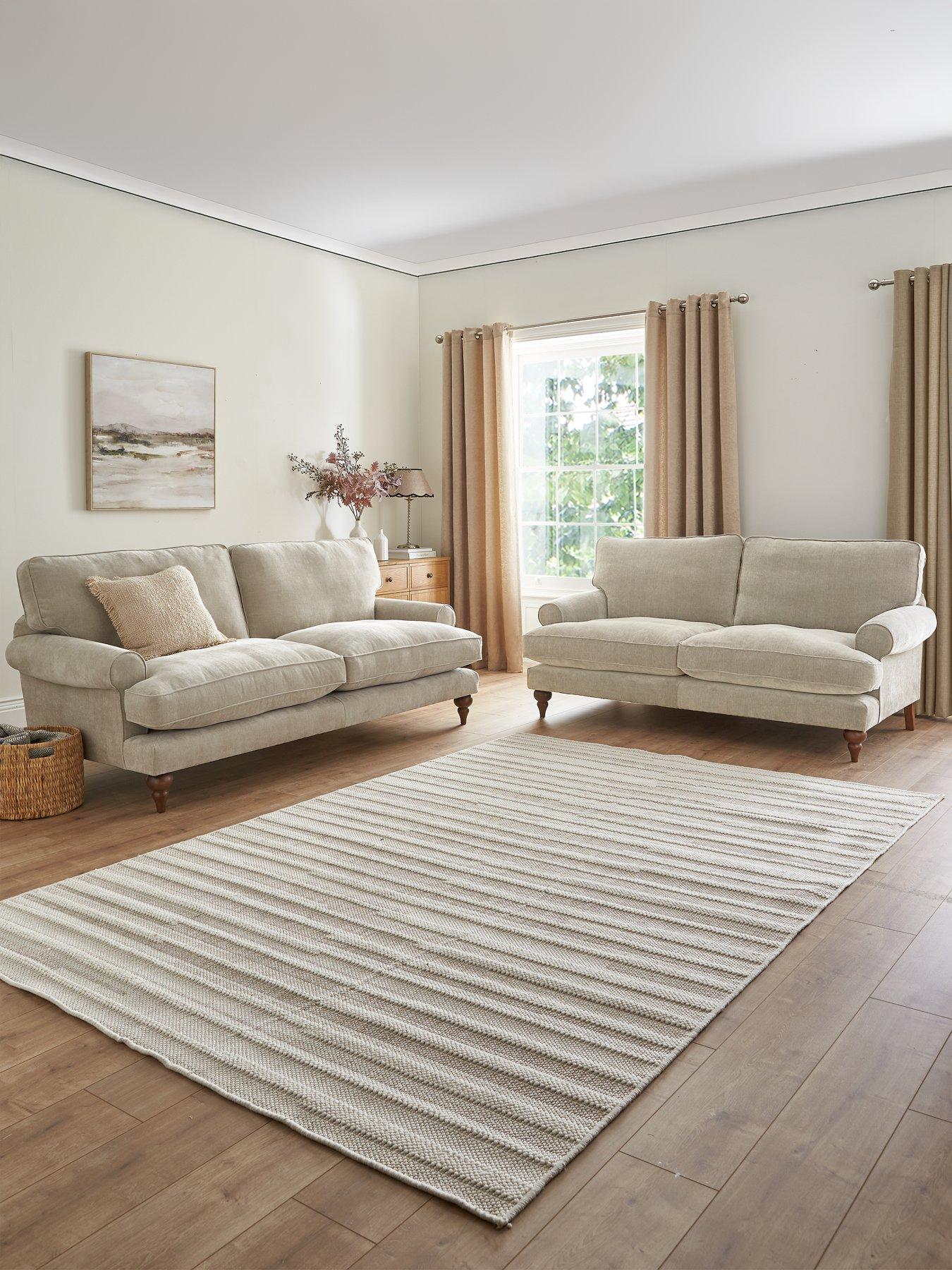 undefined Kendal 3 + 2 Seater Fabric Sofa Set (Buy  &  SAVE!) - Made to order in the UK
