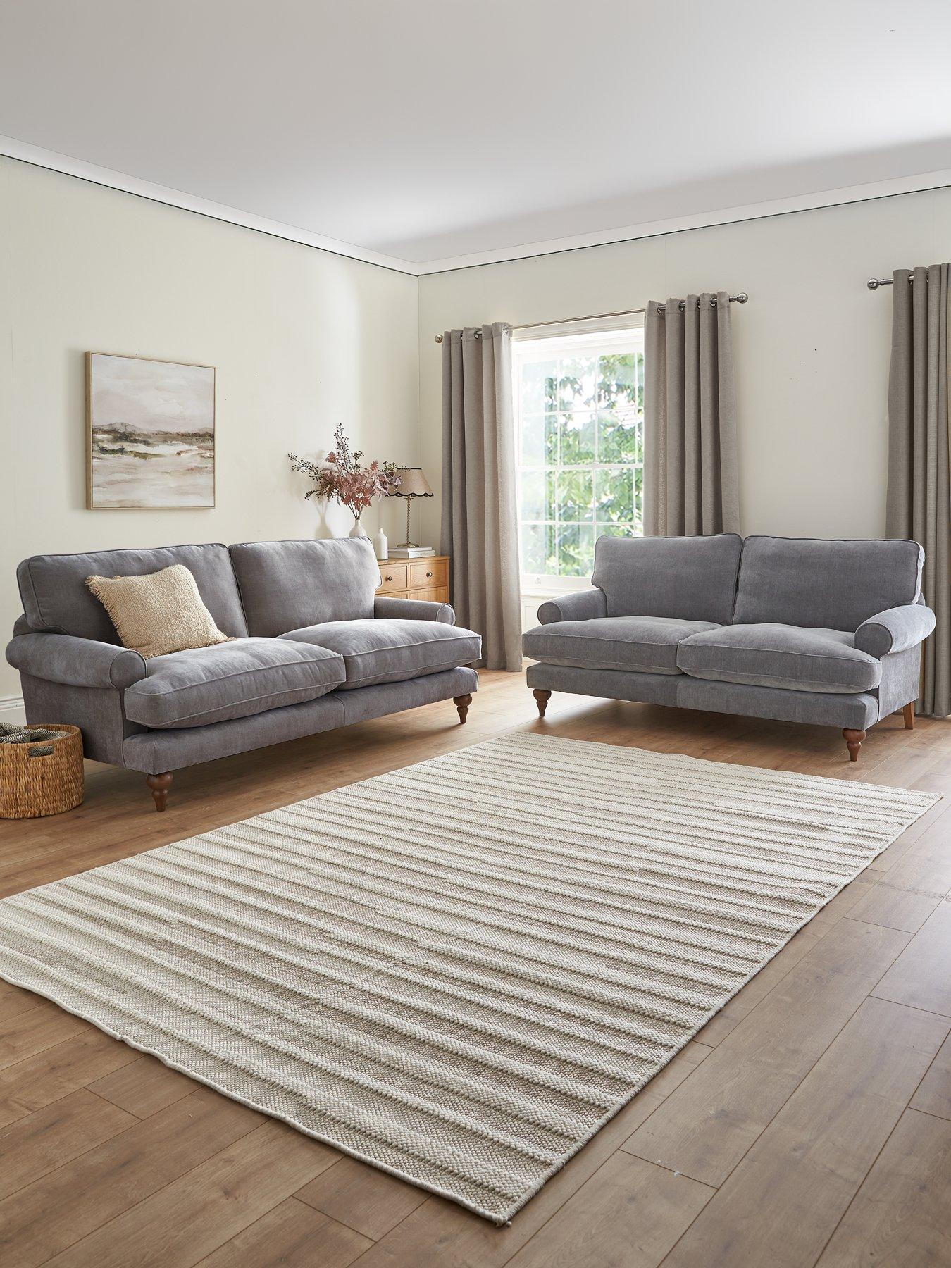 undefined Kendal 3 + 2 Seater Fabric Sofa Set (Buy  &  SAVE!) - Made to order in the UK