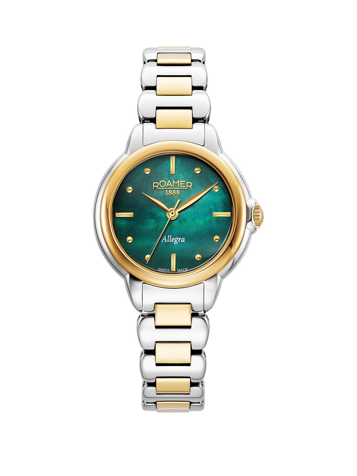 roamer-swiss-made-allegra-ladies-watch-with-green-mop-dial-in-a-gold-ip-two-tone-case-and-bracelet