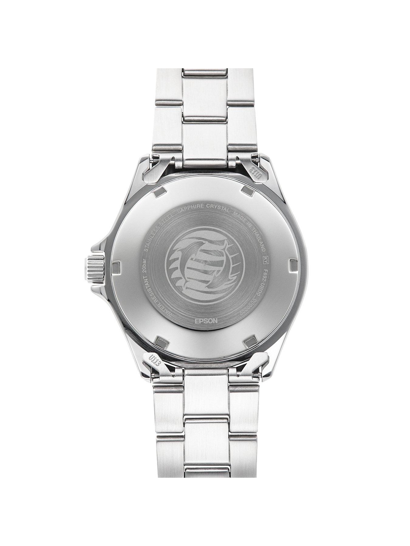 Image 3 of 3 of Orient Automatic Mako 2023 200m W/R Divers Watch with Grey Dial and Stainless Steel Case and Bracelet&nbsp;and Unidirectional Bezel