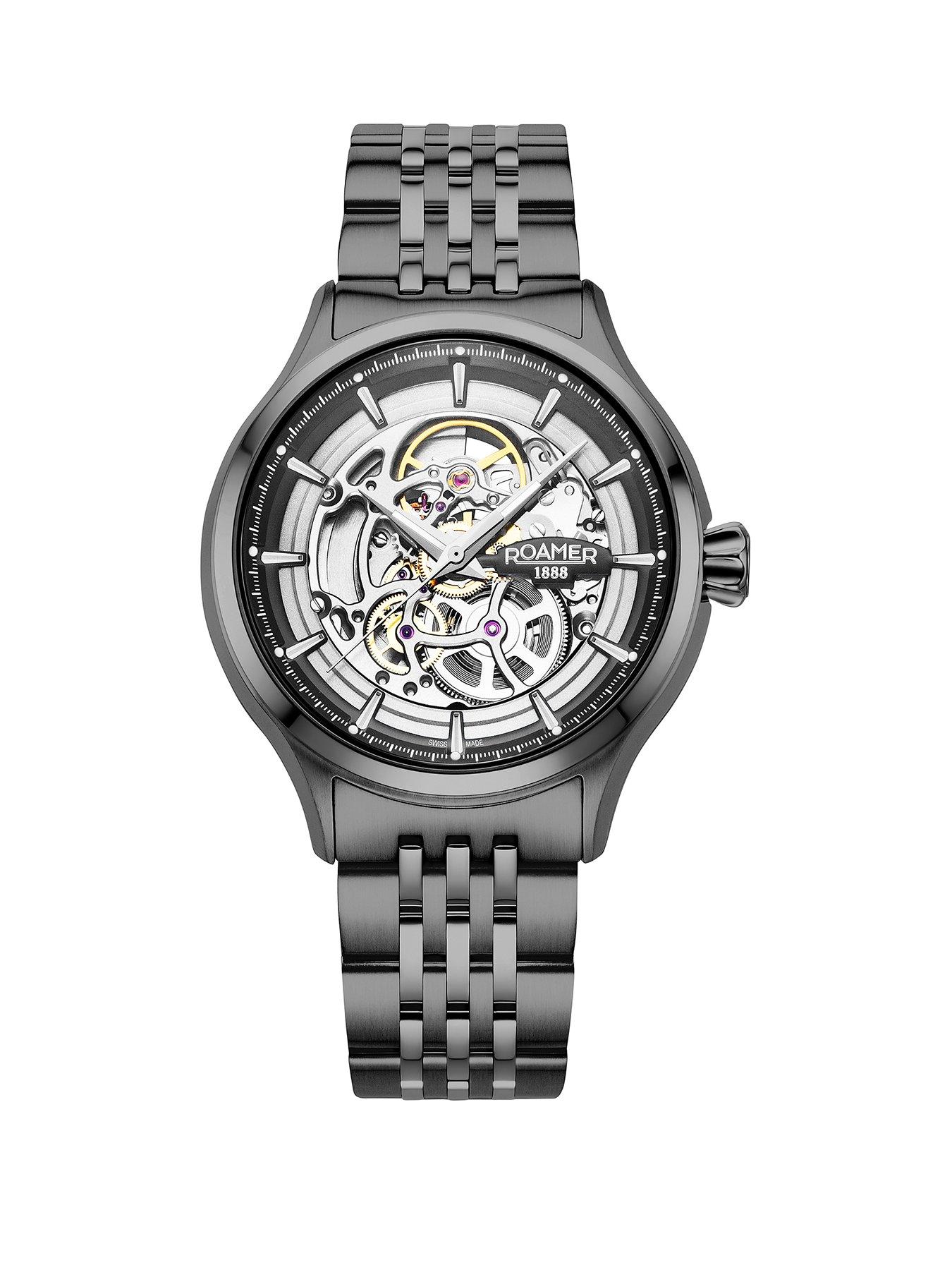 roamer-swiss-made-competence-skeleton-iv-automatic-watch-with-gun-ip-stainless-steel-case-and-bracelet