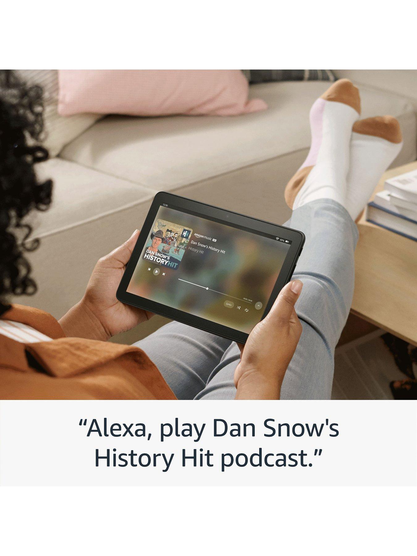  image of amazon-fire-hd-8-tablet-8-hd-display-3gb-memory-32gb-hibiscus-2024-release-with-ads