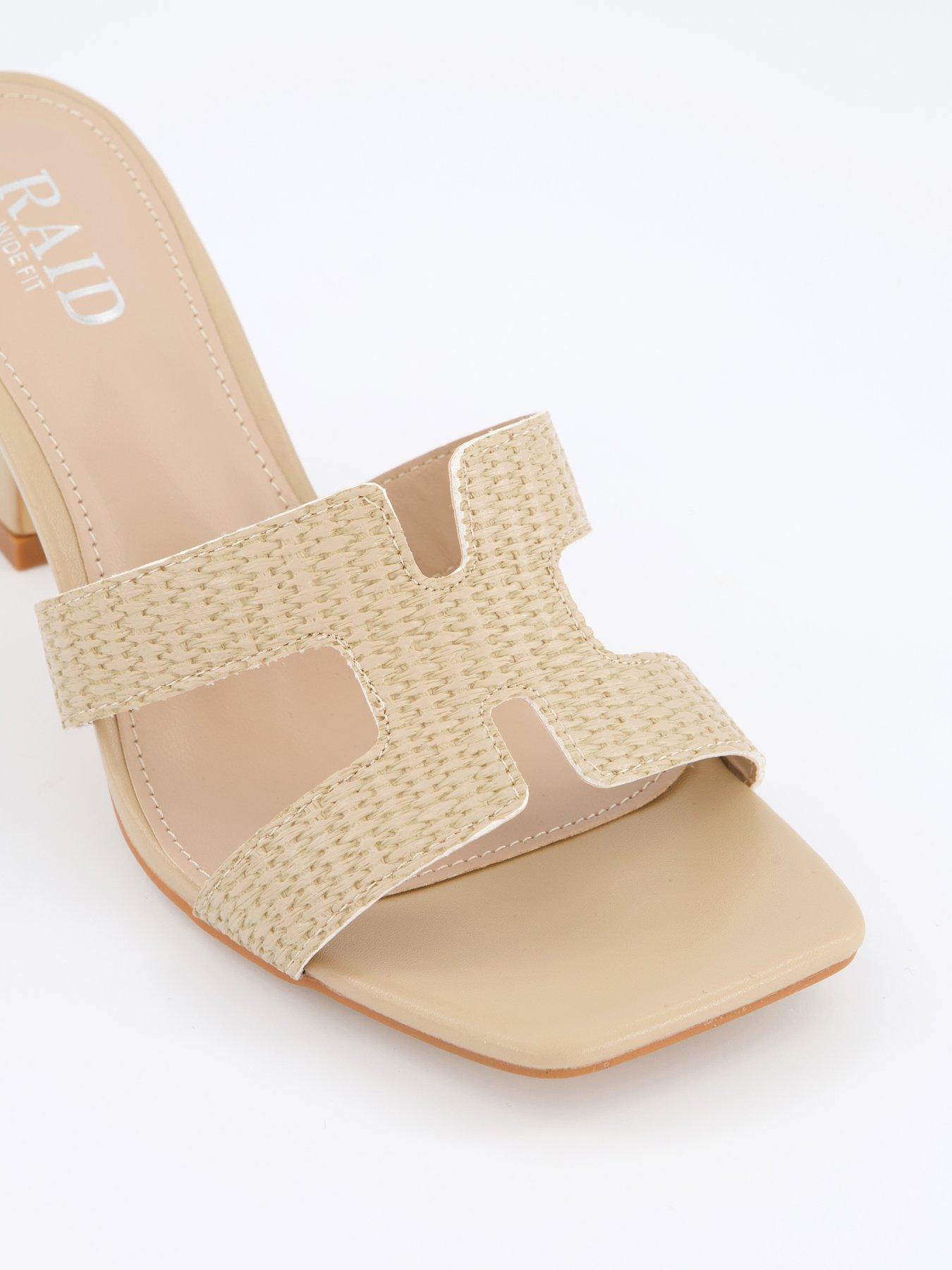  image of raid-wide-fit-zelda-sandals-heel-natural