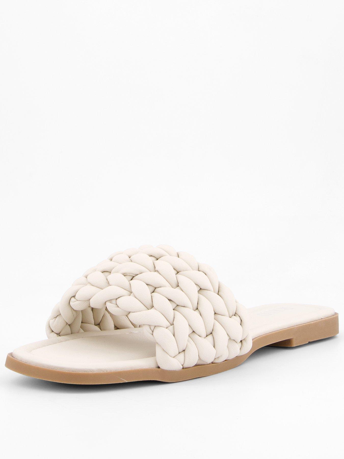 raid-jona-sandals-flat-off-white
