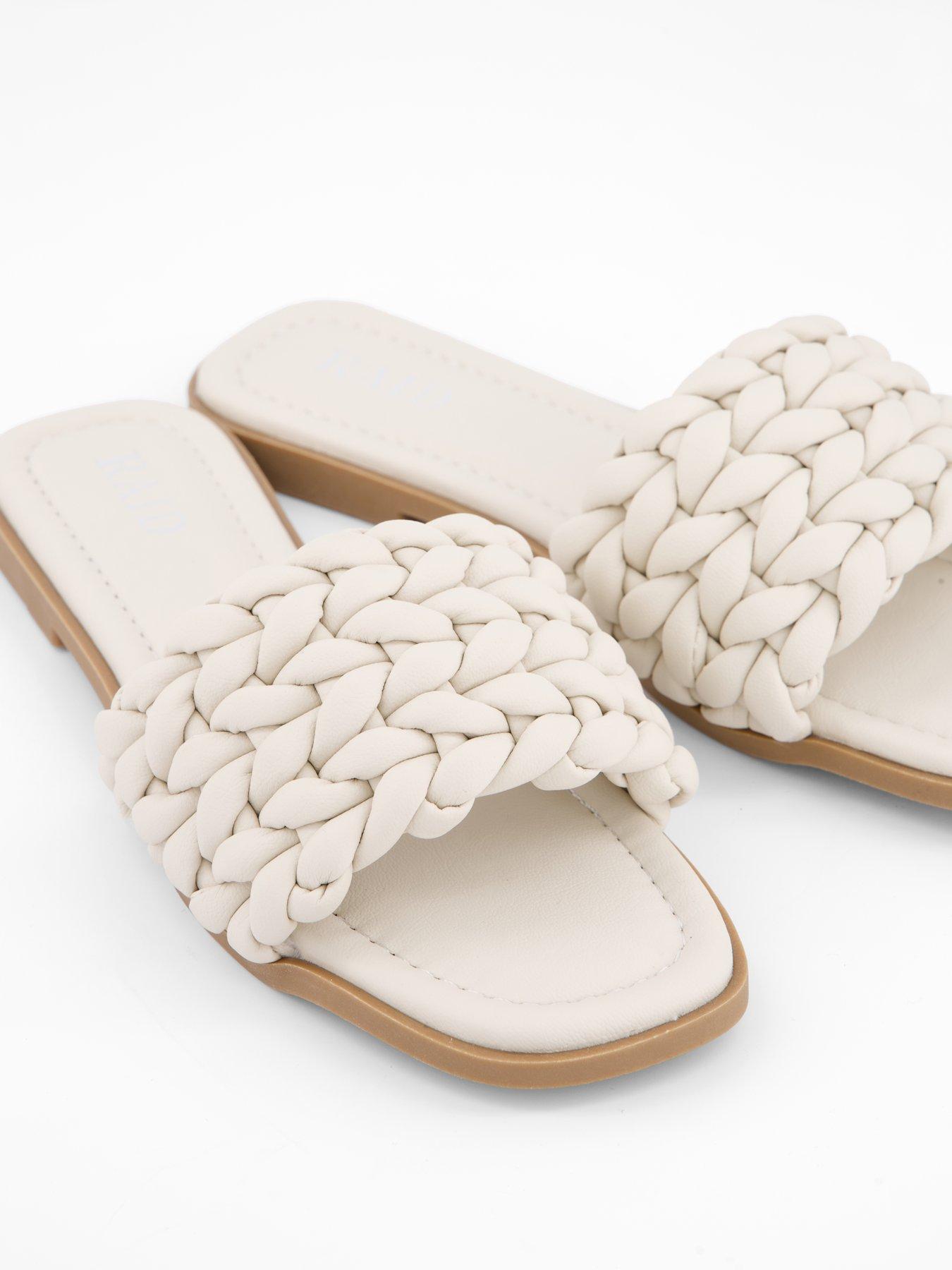  image of raid-jona-sandals-flat-off-white