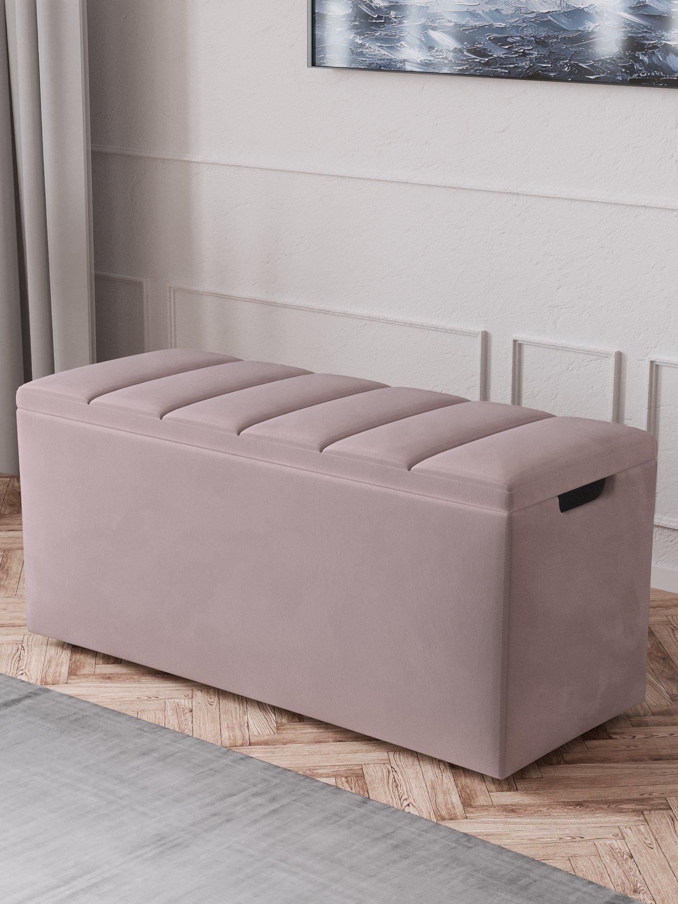 Image 1 of 6 of The Very Collection New Dakota Ottoman