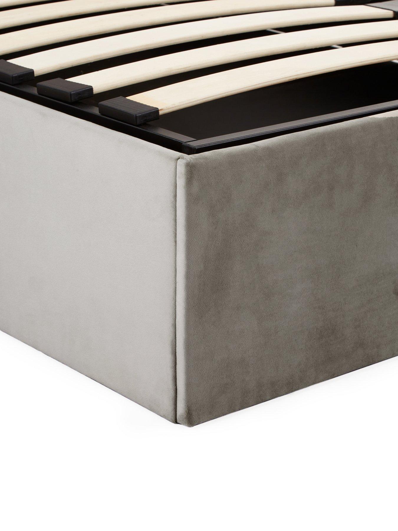 Image 6 of 7 of The Very Collection Haywood End Lift Up Storage Ottoman Bed with Mattress Options (Buy &amp; SAVE!) - Natural