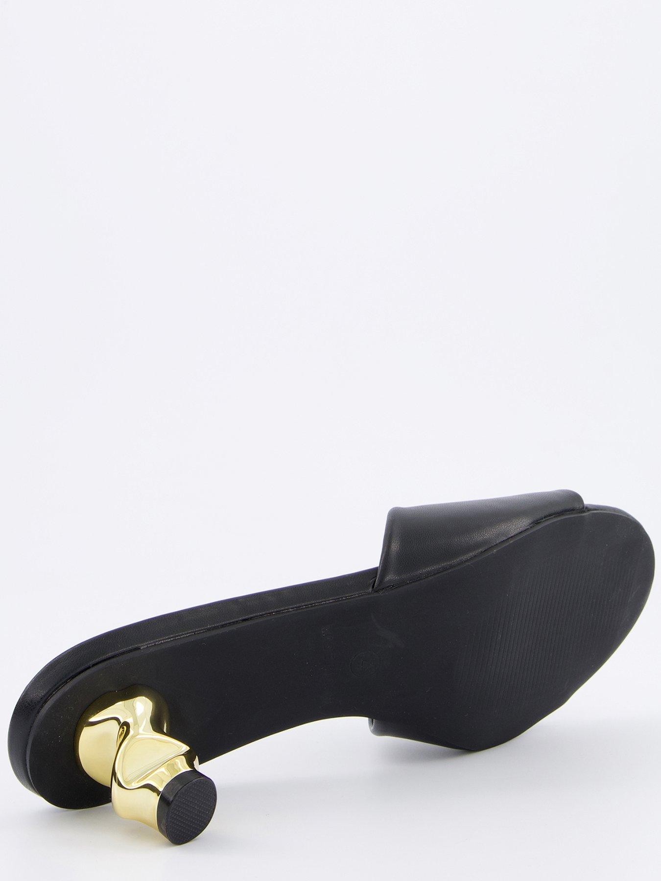  image of raid-athena-heeled-sandals-black