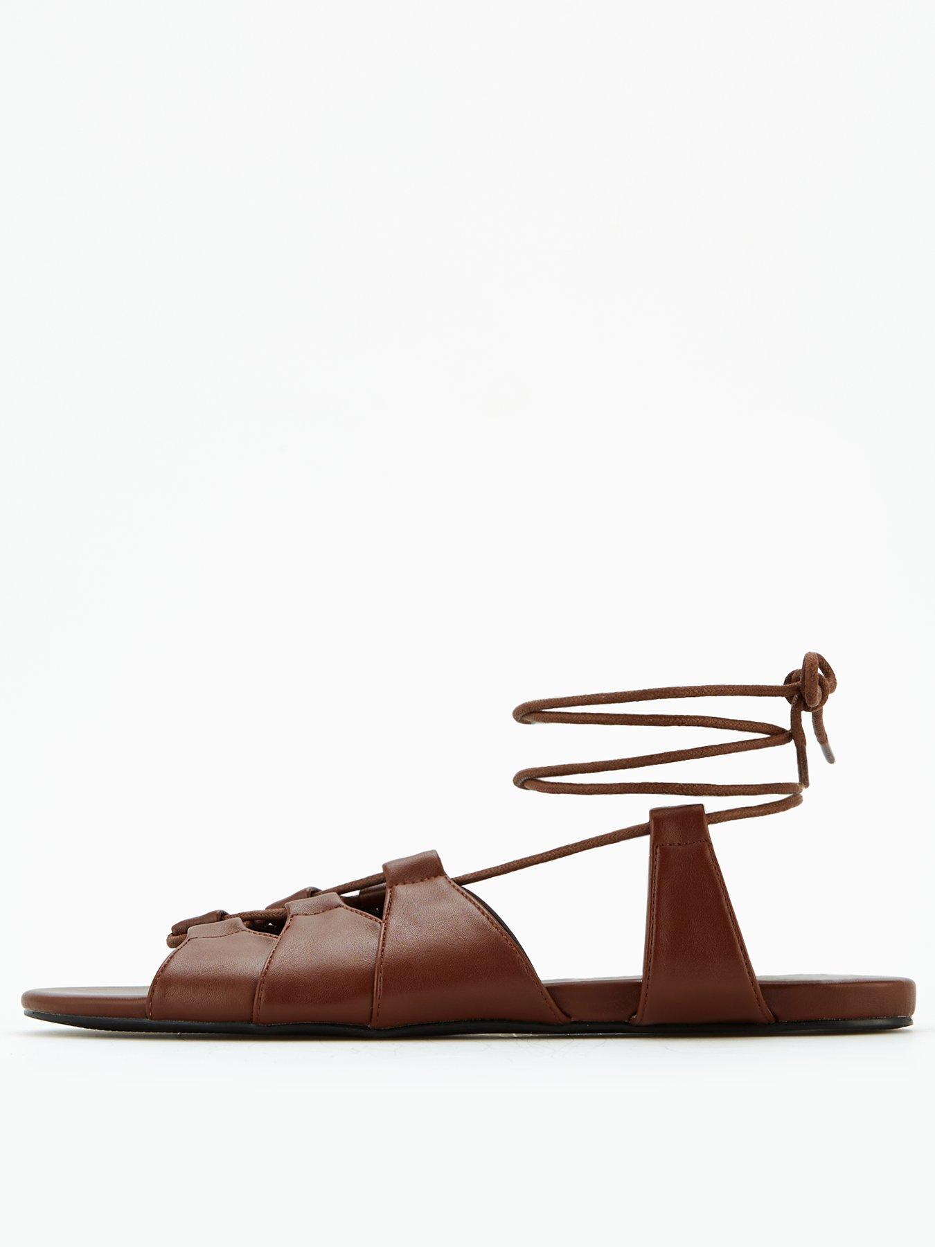 raid-mira-sandals-flat-brown