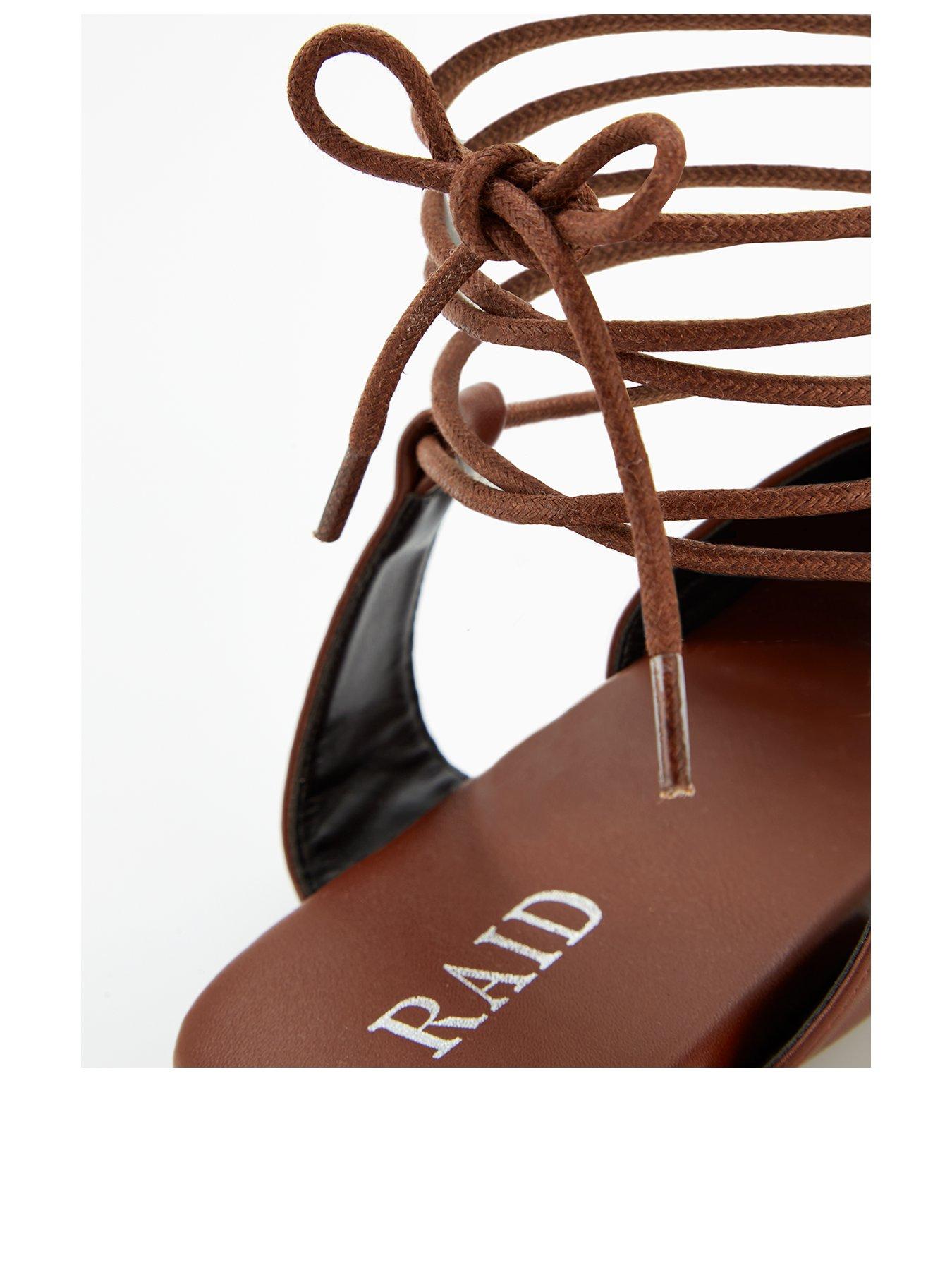  image of raid-mira-sandals-flat-brown