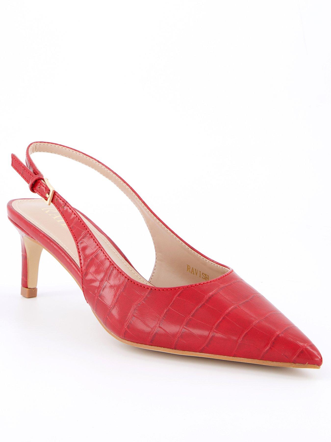  image of raid-ravish-shoes-red-croc