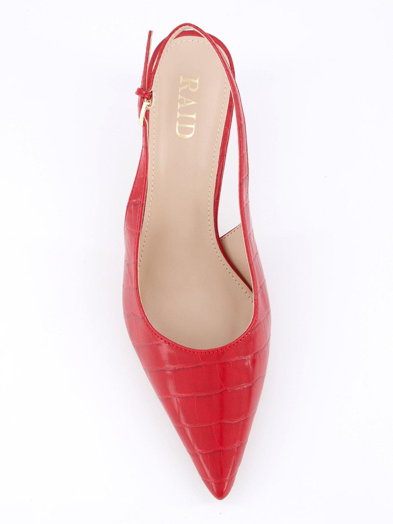  image of raid-ravish-shoes-red-croc