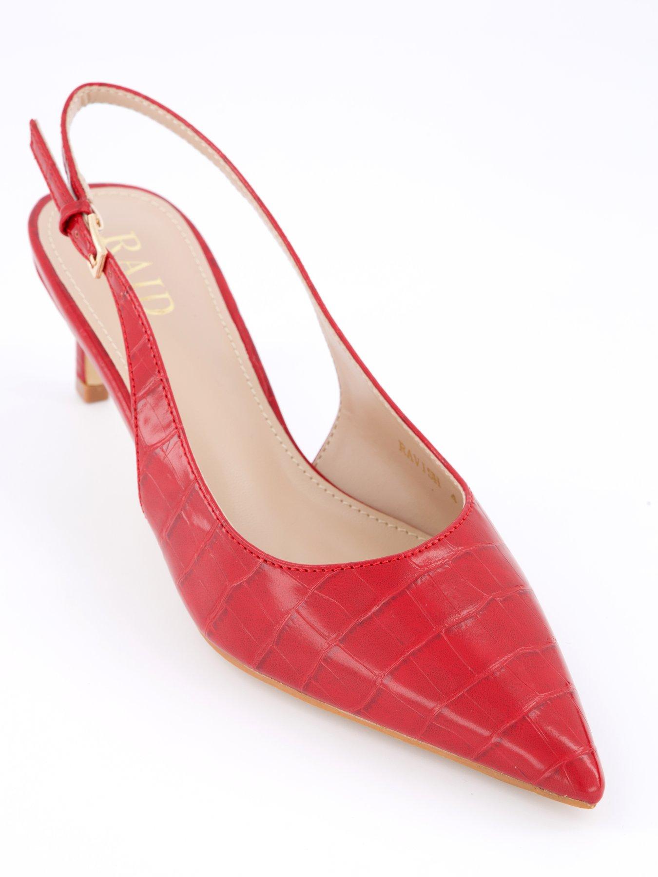  image of raid-ravish-shoes-red-croc