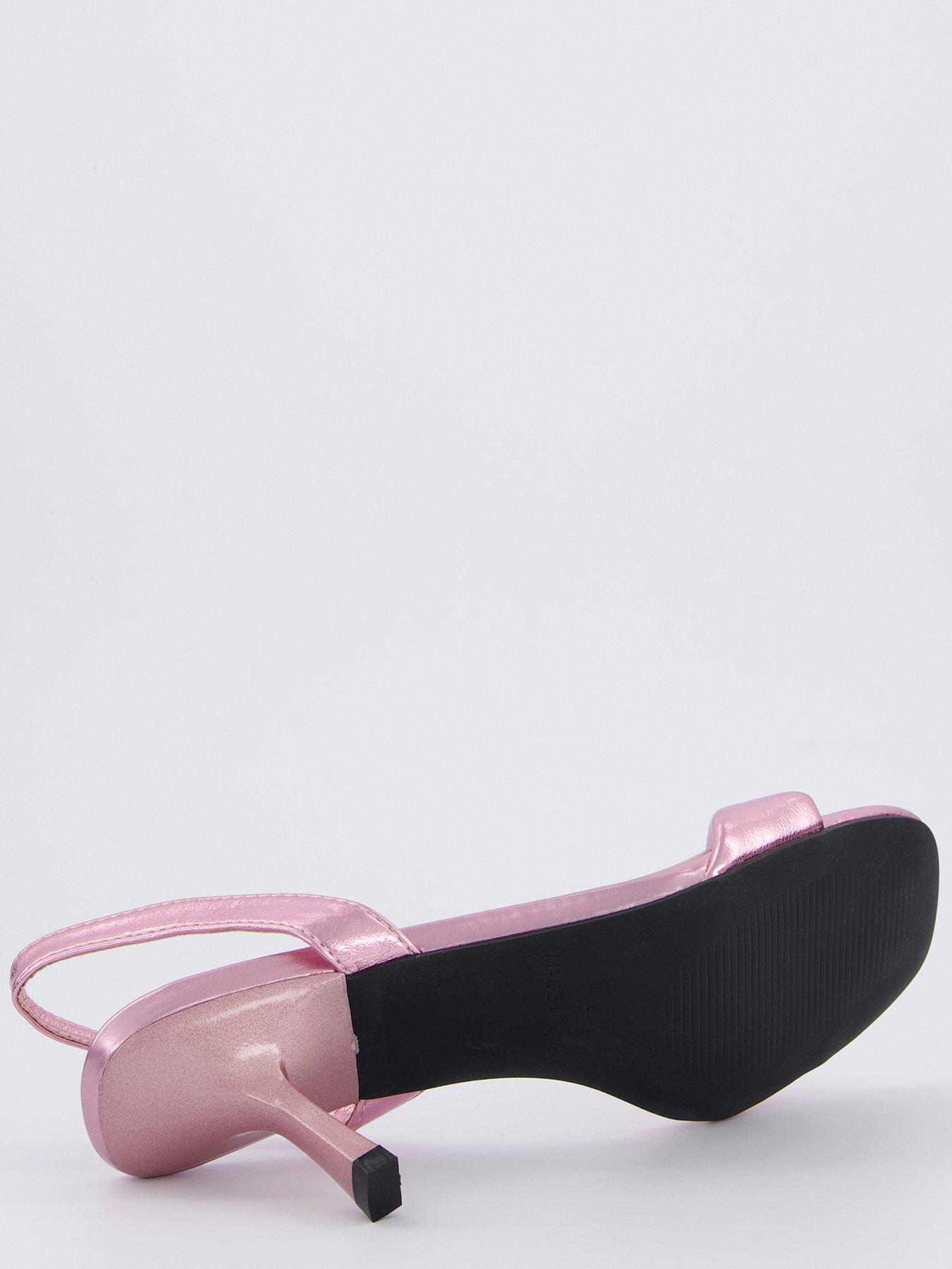  image of raid-dorenna-sandals-heel-pink