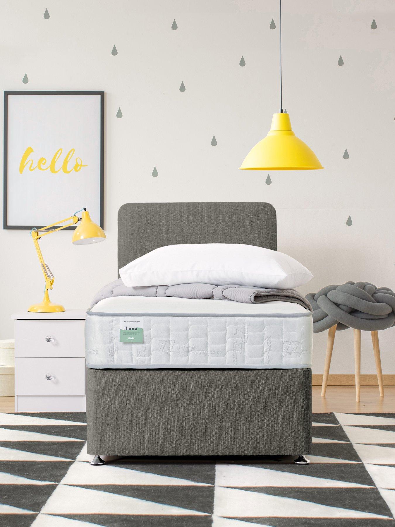 Airsprung Luna 800 Pocket Kids Divan - Headboard Included - FSC® Certified