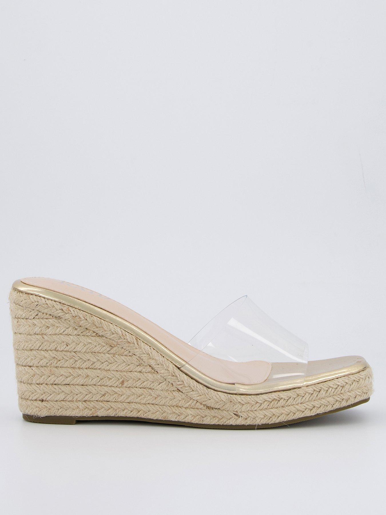 raid-lexxo-sandals-wedges-gold-pu-clear-perspex