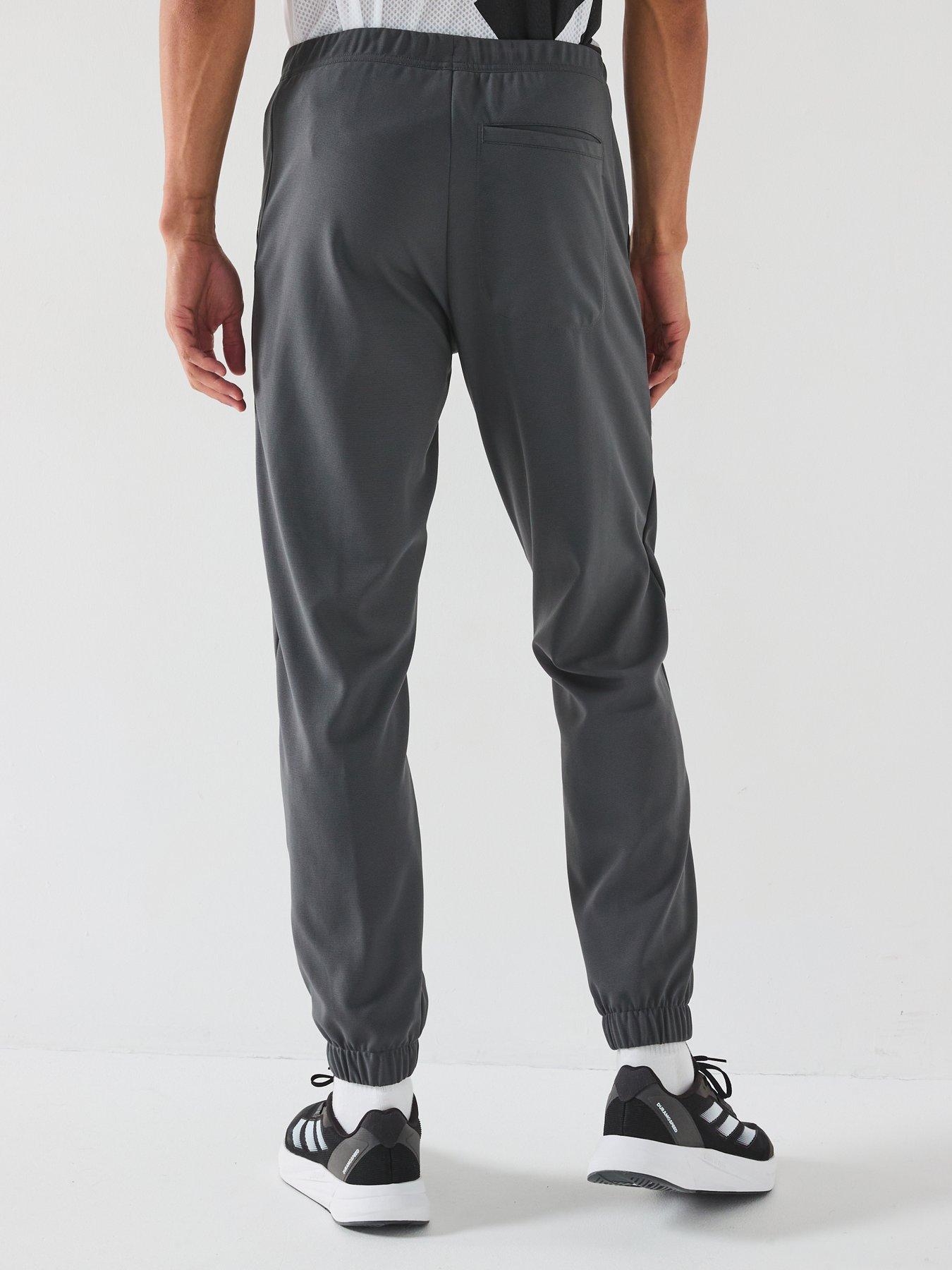  image of adidas-terrex-mens-mountain-knit-pants-grey