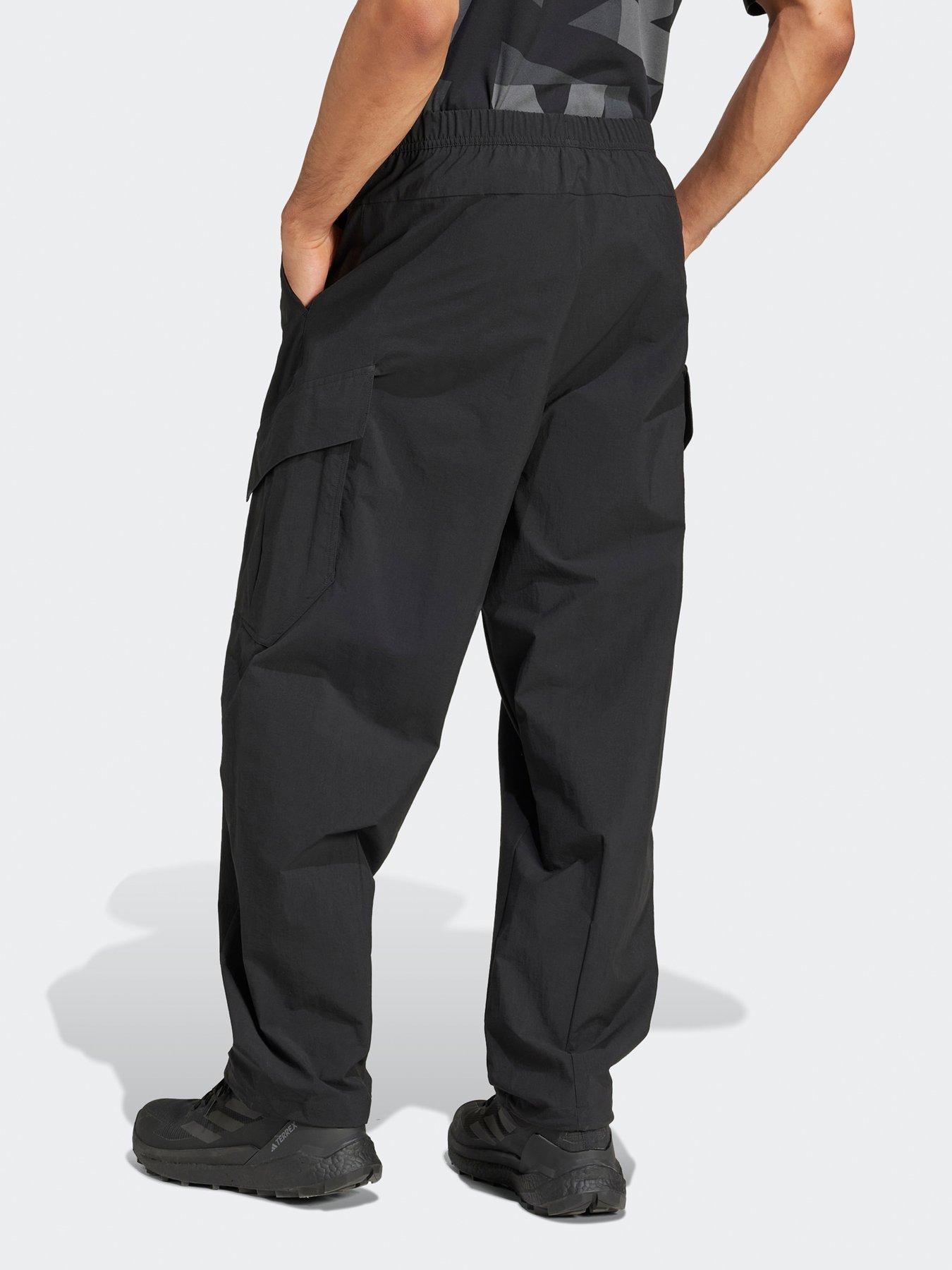  image of adidas-terrex-mens-cargo-pants-black